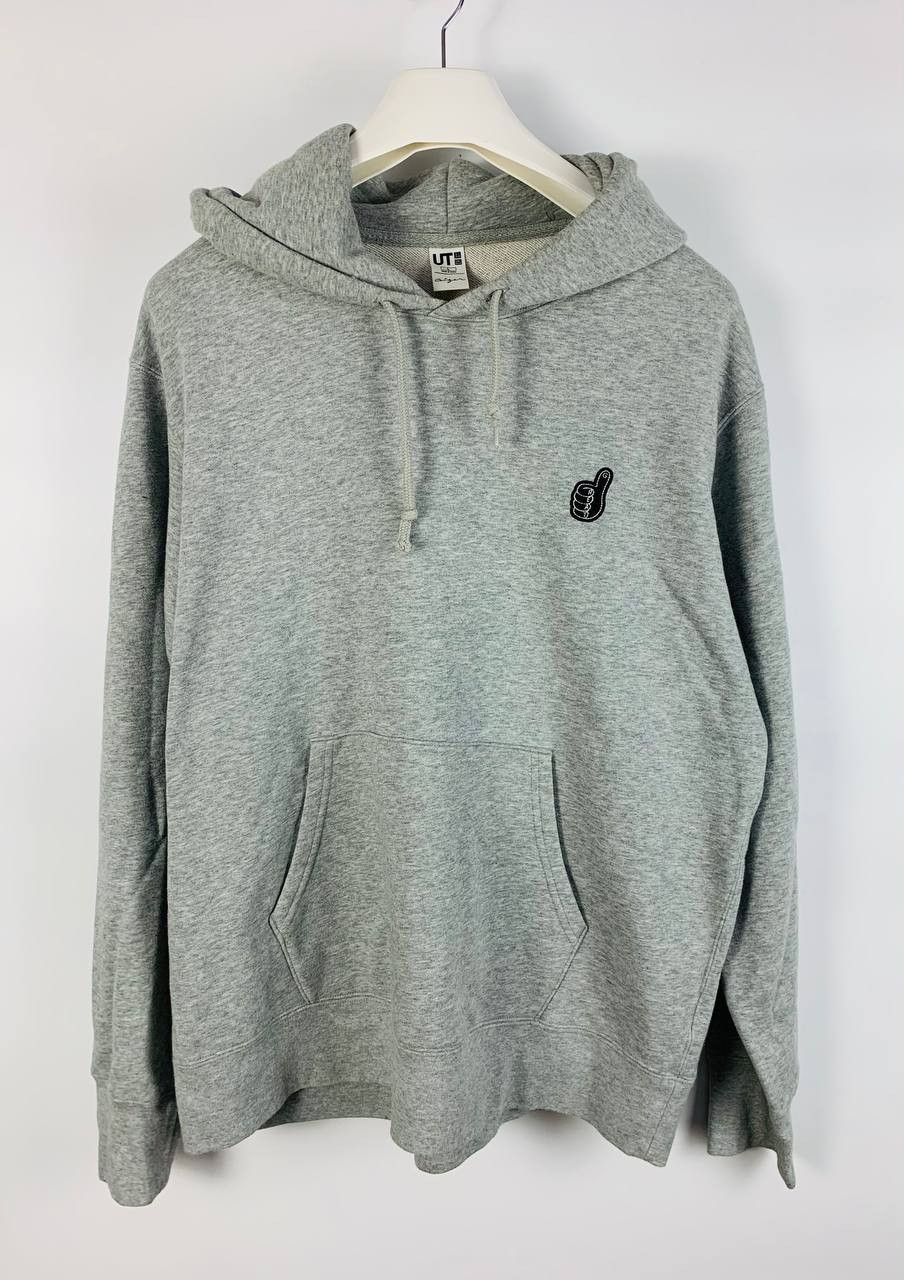 Uniqlo Uniqlo vintage hoodie grey L Size US L / EU 52-54 / 3 - 1 Thumbnail