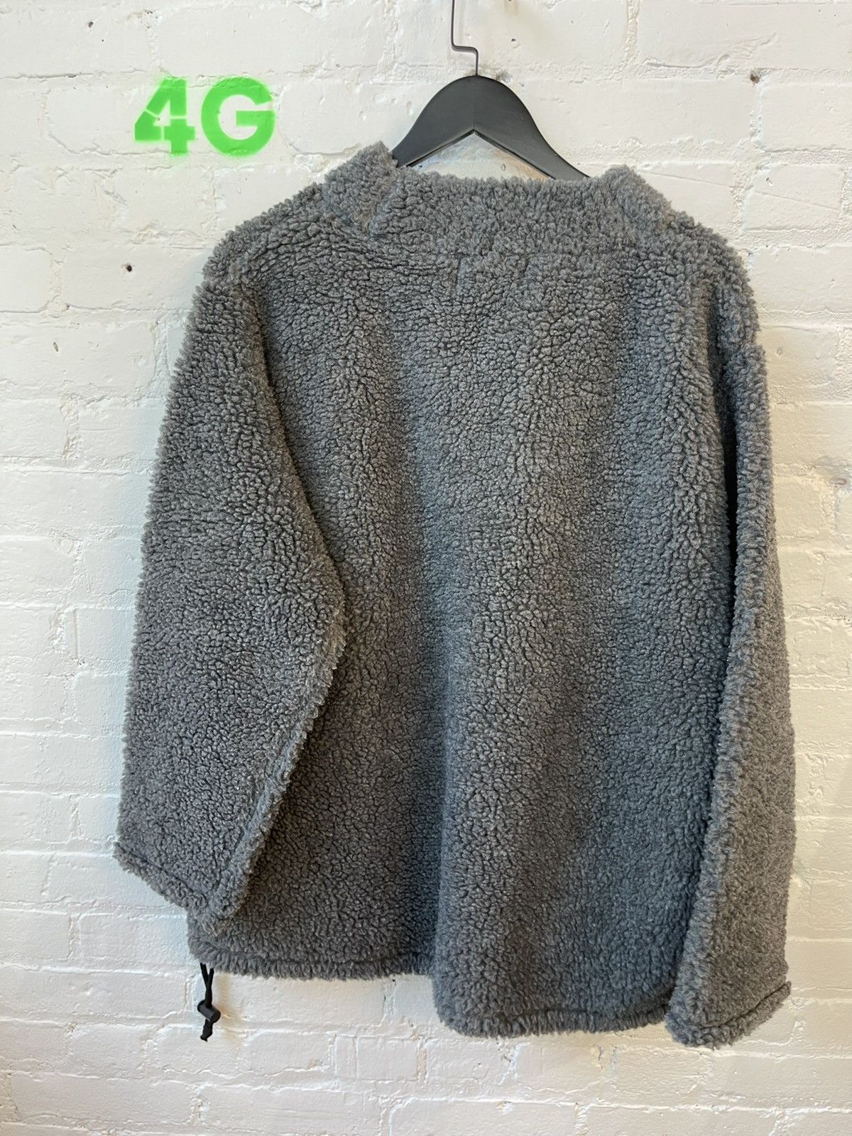 Vintage 90s BITCH SKATEBOARDS SHERPA FLEECE FUZZY HOODIE JACKET Size US L / EU 52-54 / 3 - 10 Thumbnail