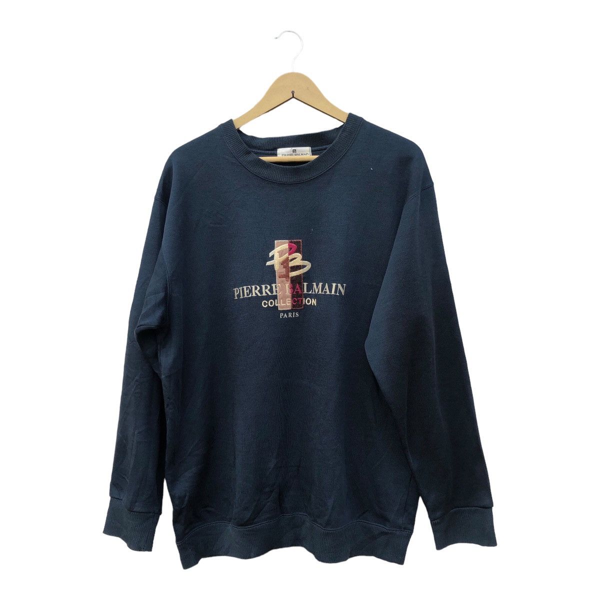 Pierre Balmain Pierre Balmain Paris Sweatshirt Size US L / EU 52-54 / 3 - 1 Thumbnail