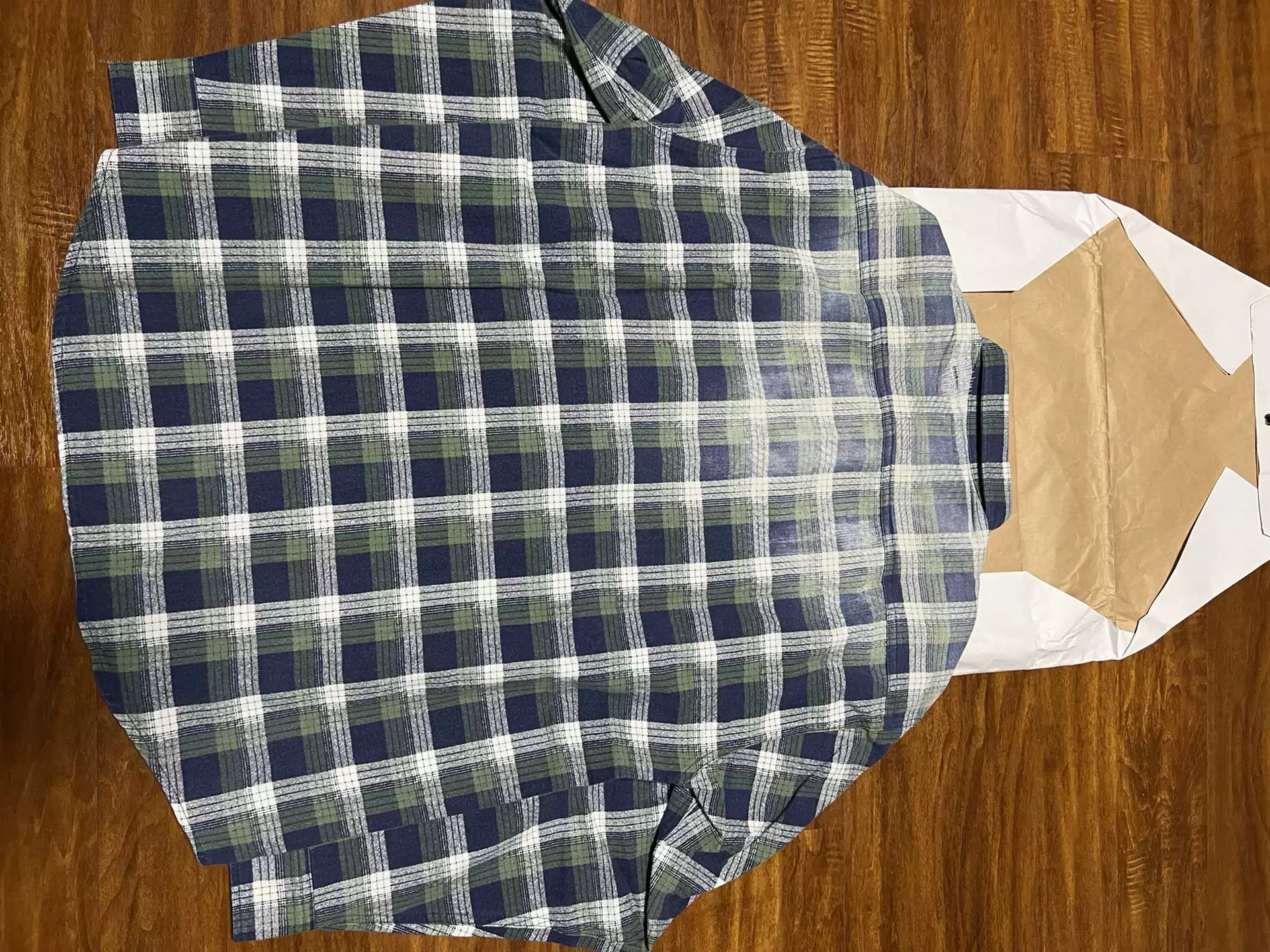 Visvim Visvim 21aw LUMBER KHADI CHECK L/S DMGD Size US M / EU 48-50 / 2 - 4 Thumbnail