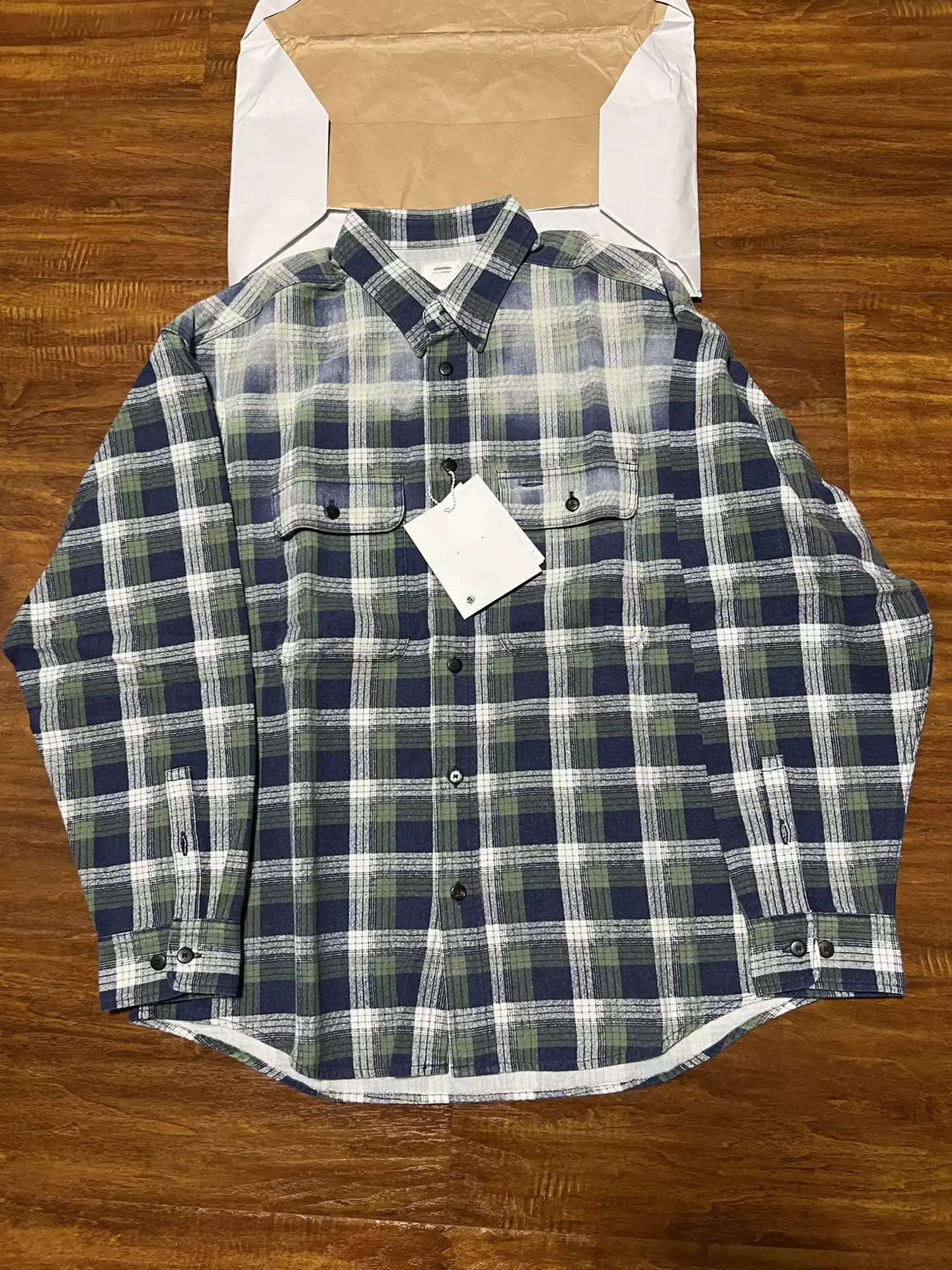 Visvim Visvim 21aw LUMBER KHADI CHECK L/S DMGD | Grailed