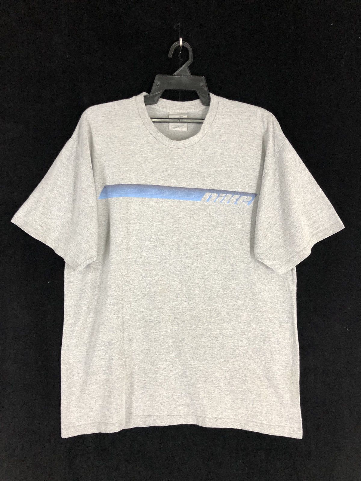 Nike × Vintage Vintage Nike Stripes Block Logo Size US L / EU 52-54 / 3 - 1 Thumbnail