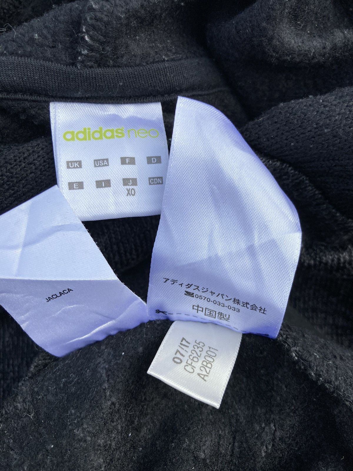 Adidas ADIDAS NEO ZIPPER HOODIE Size US L / EU 52-54 / 3 - 5 Thumbnail
