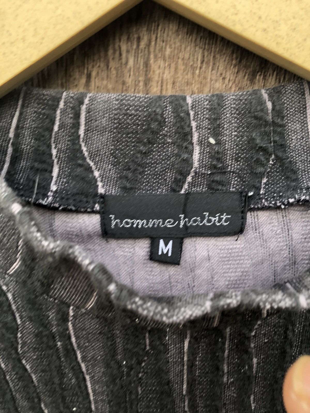 Designer × Homme + Femme La Homme Habit Long Sleeve Art Design Black Size US M / EU 48-50 / 2 - 5 Thumbnail