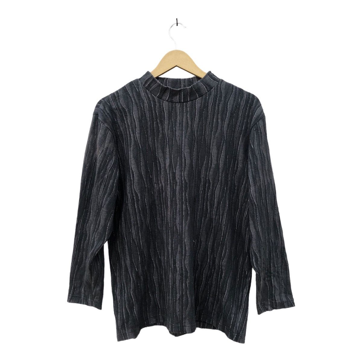 Designer × Homme + Femme La Homme Habit Long Sleeve Art Design Black Size US M / EU 48-50 / 2 - 1 Thumbnail