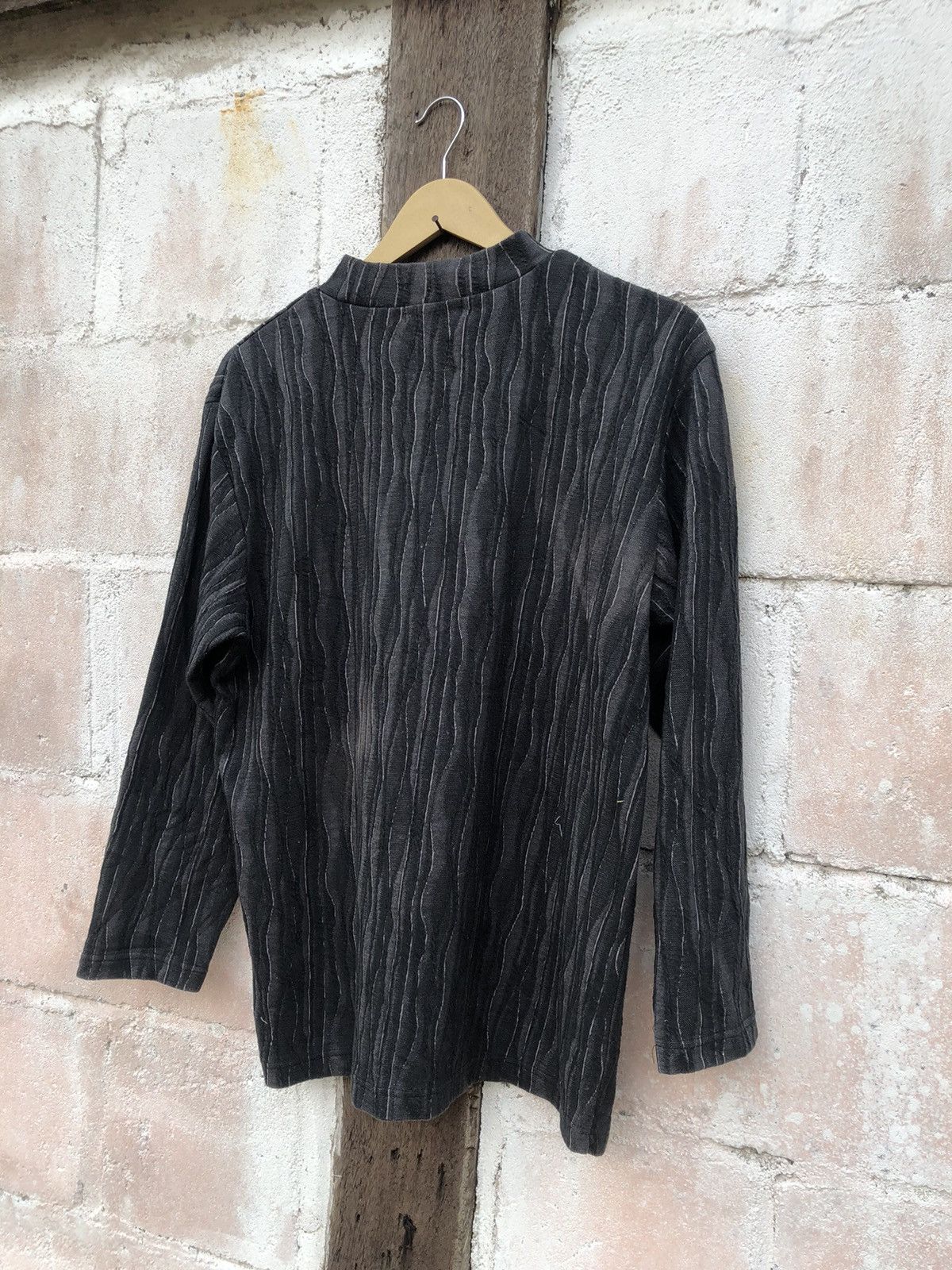 Designer × Homme + Femme La Homme Habit Long Sleeve Art Design Black Size US M / EU 48-50 / 2 - 4 Thumbnail