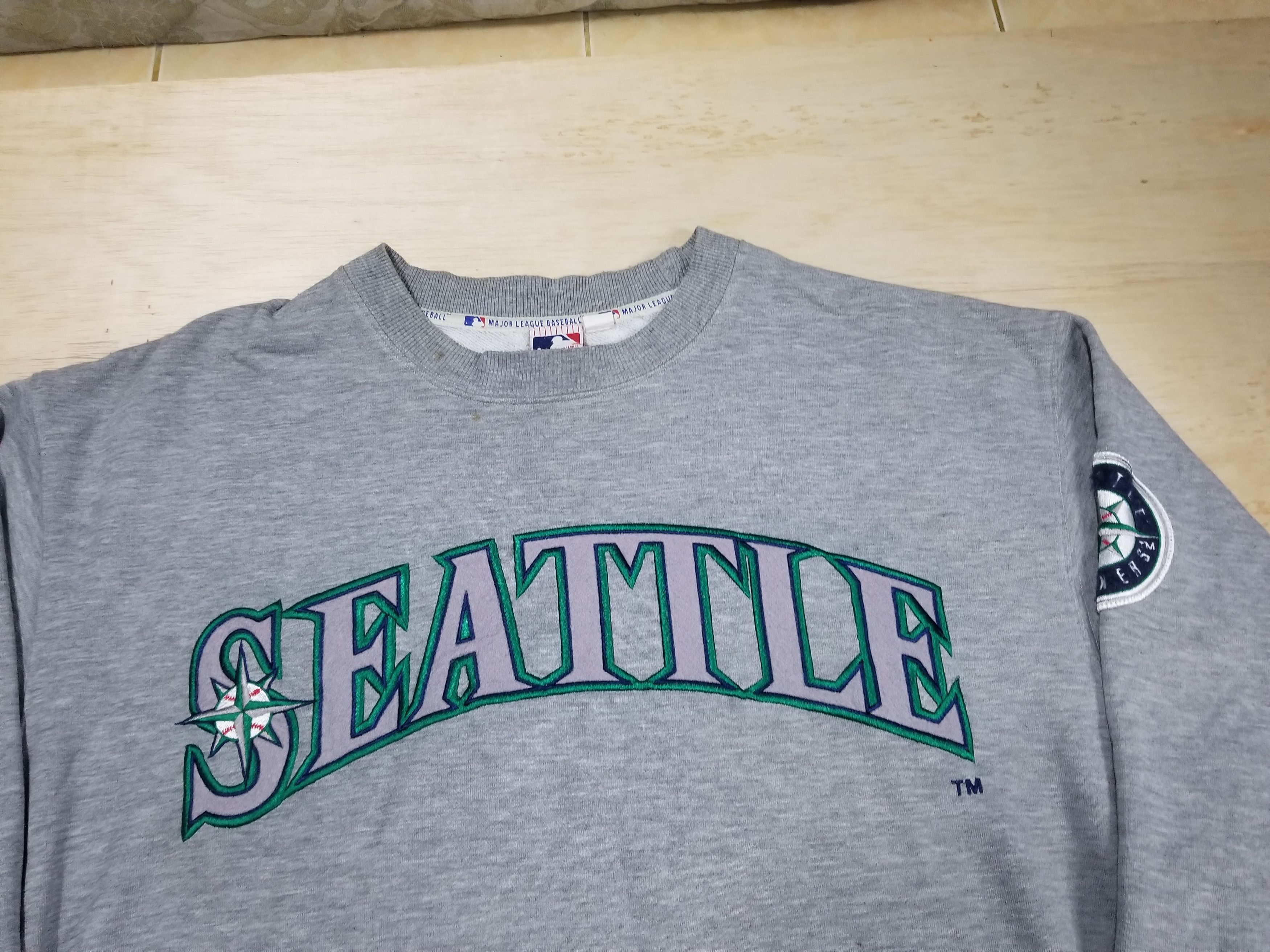 MLB × Vintage Vintage MLB Seattle Big Logo Size US XXL / EU 58 / 5 - 3 Thumbnail