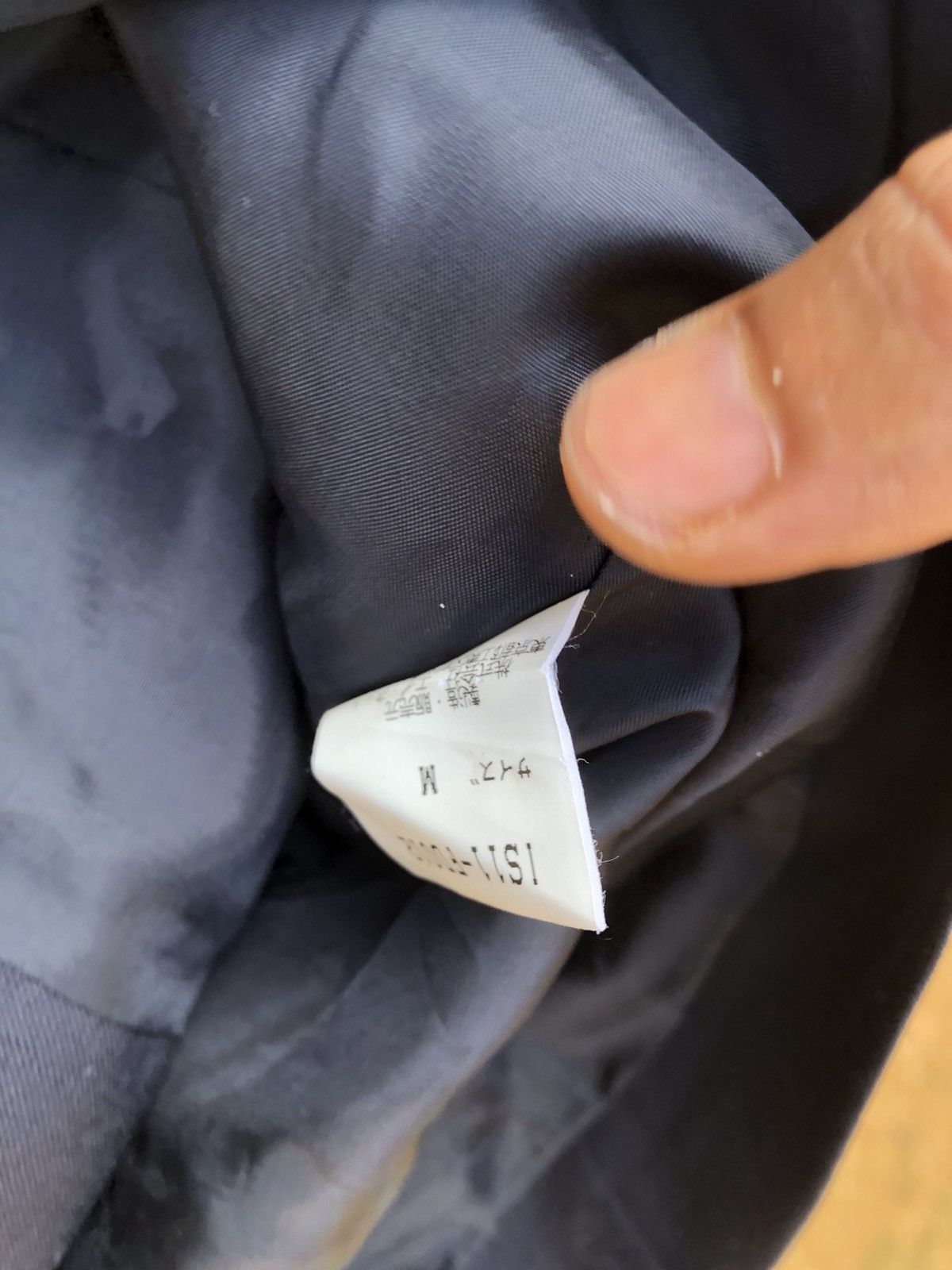 Issey Miyake × Sunao Kuwahara I.S Sunao Kuwahara Colarred Coat Ladies Size M / US 6-8 / IT 42-44 - 6 Thumbnail