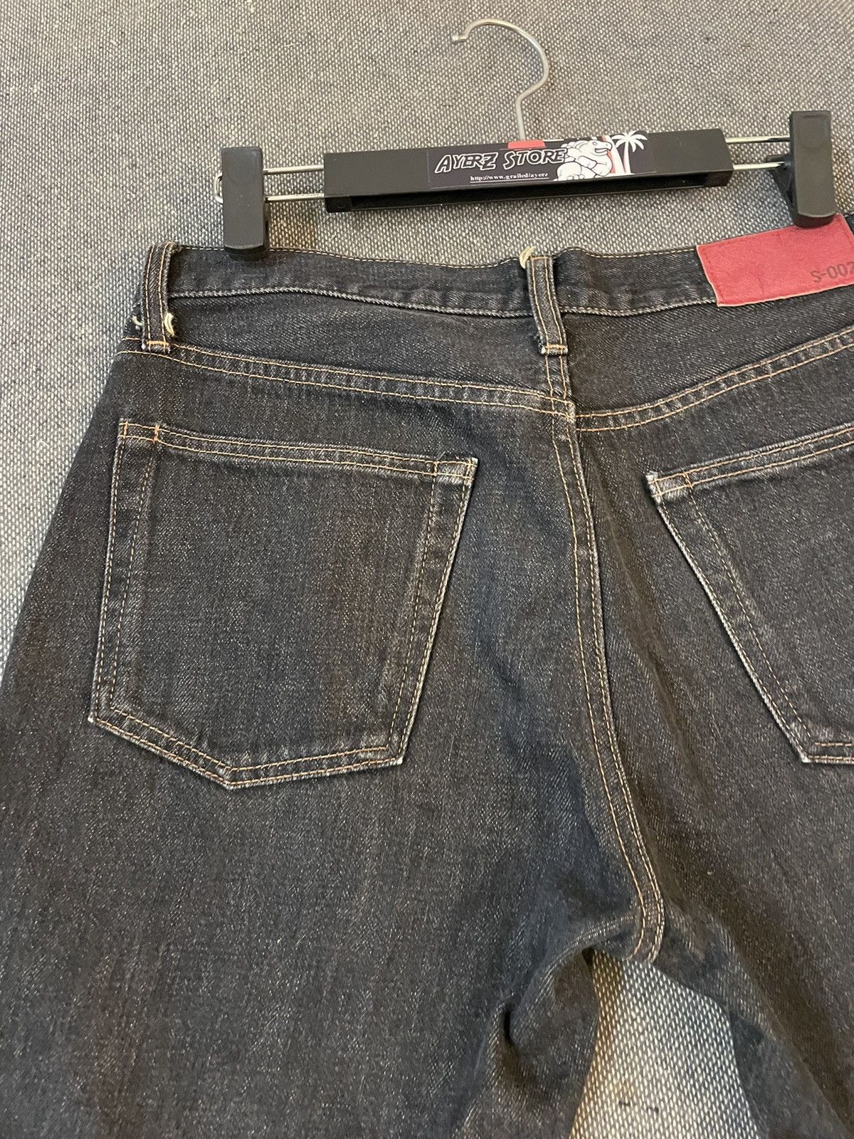 Uniqlo × Vintage Vintage Uniqlo S-002 Selvedge Distressed Regular Fits Jeans Size US 32 / EU 48 - 11 Thumbnail