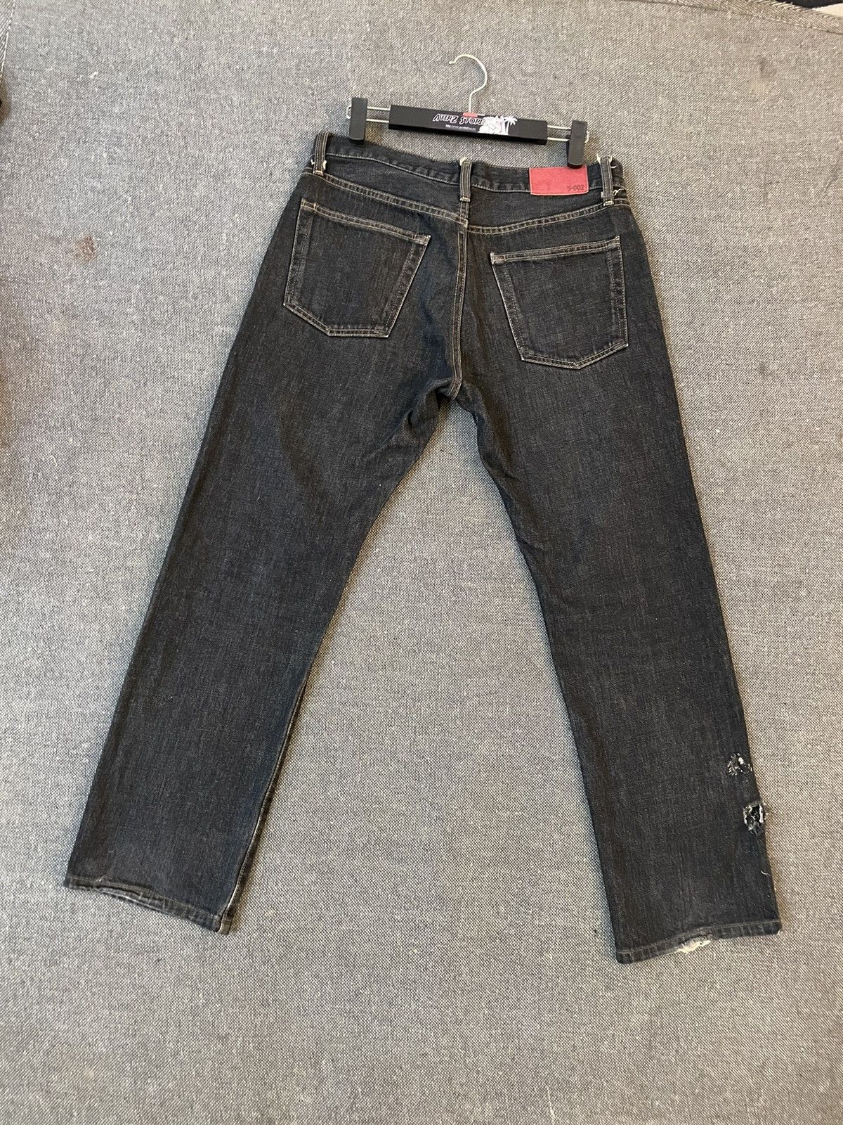 Uniqlo × Vintage Vintage Uniqlo S-002 Selvedge Distressed Regular Fits Jeans Size US 32 / EU 48 - 9 Thumbnail