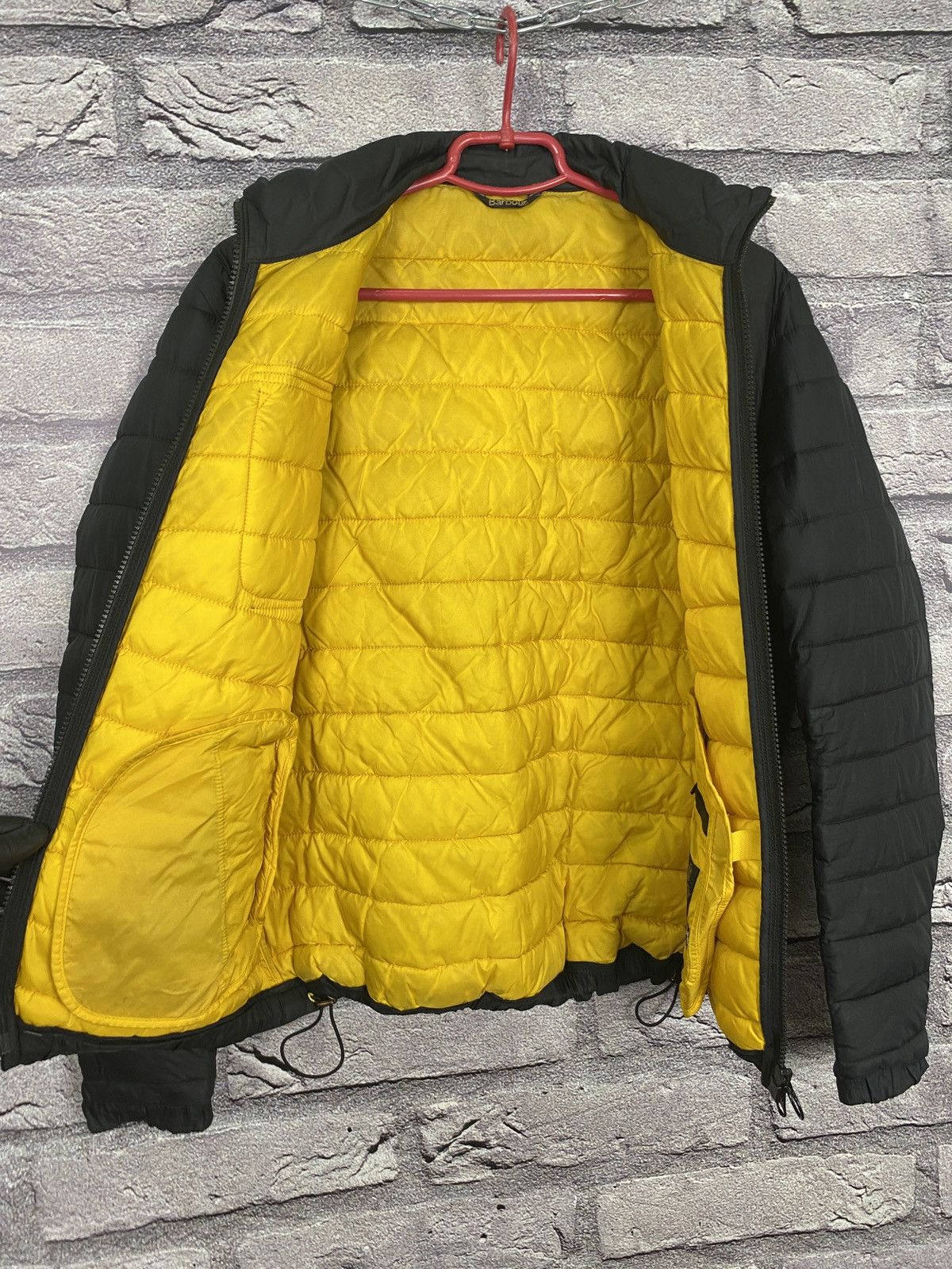 Barbour Vintage down jacket Barbour International y2k rare fibre Size US S / EU 44-46 / 1 - 6 Thumbnail