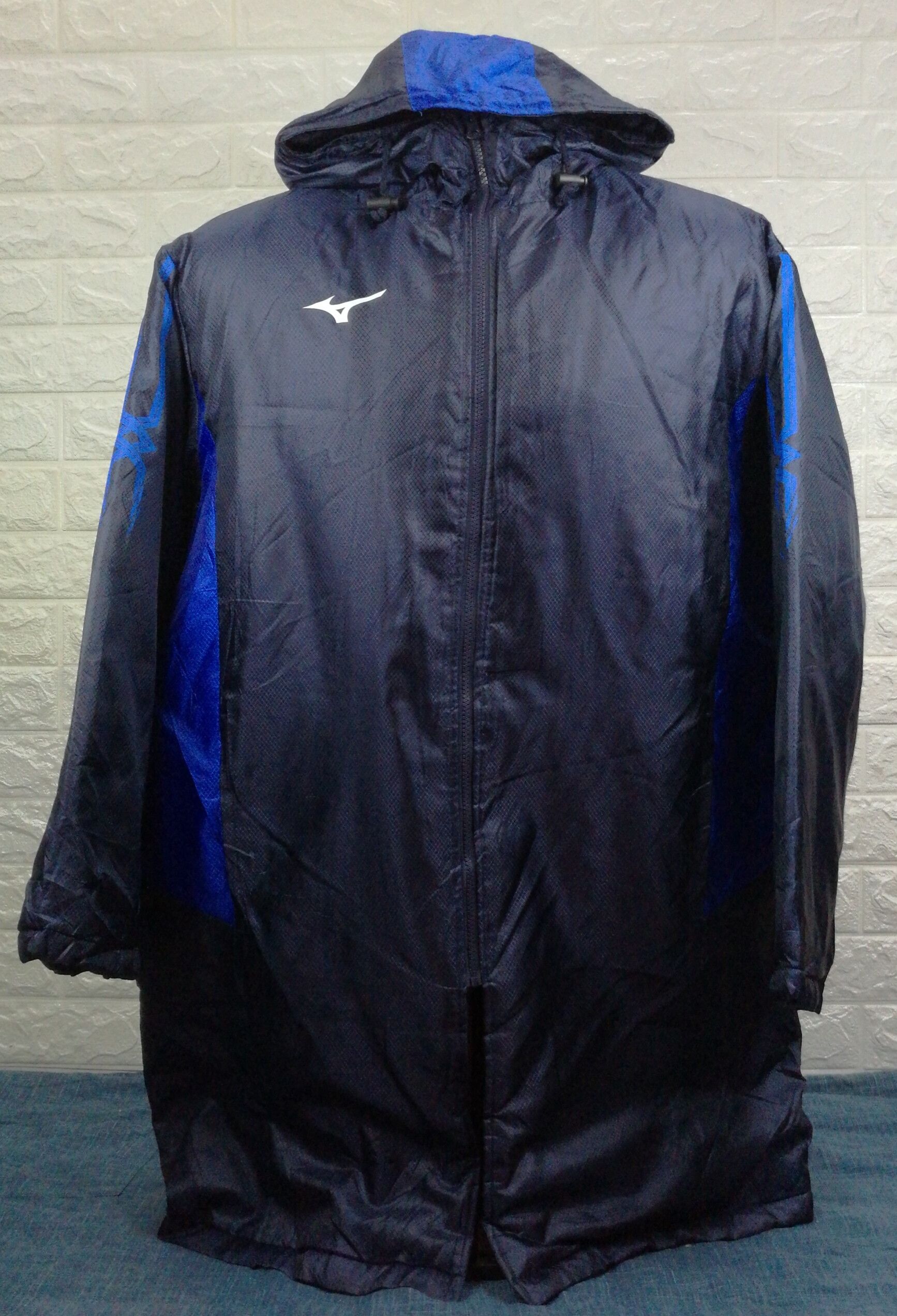 Mizuno Vintage MIZUNO Hoodie Long Jacket Size US XXL / EU 58 / 5 - 1 Thumbnail