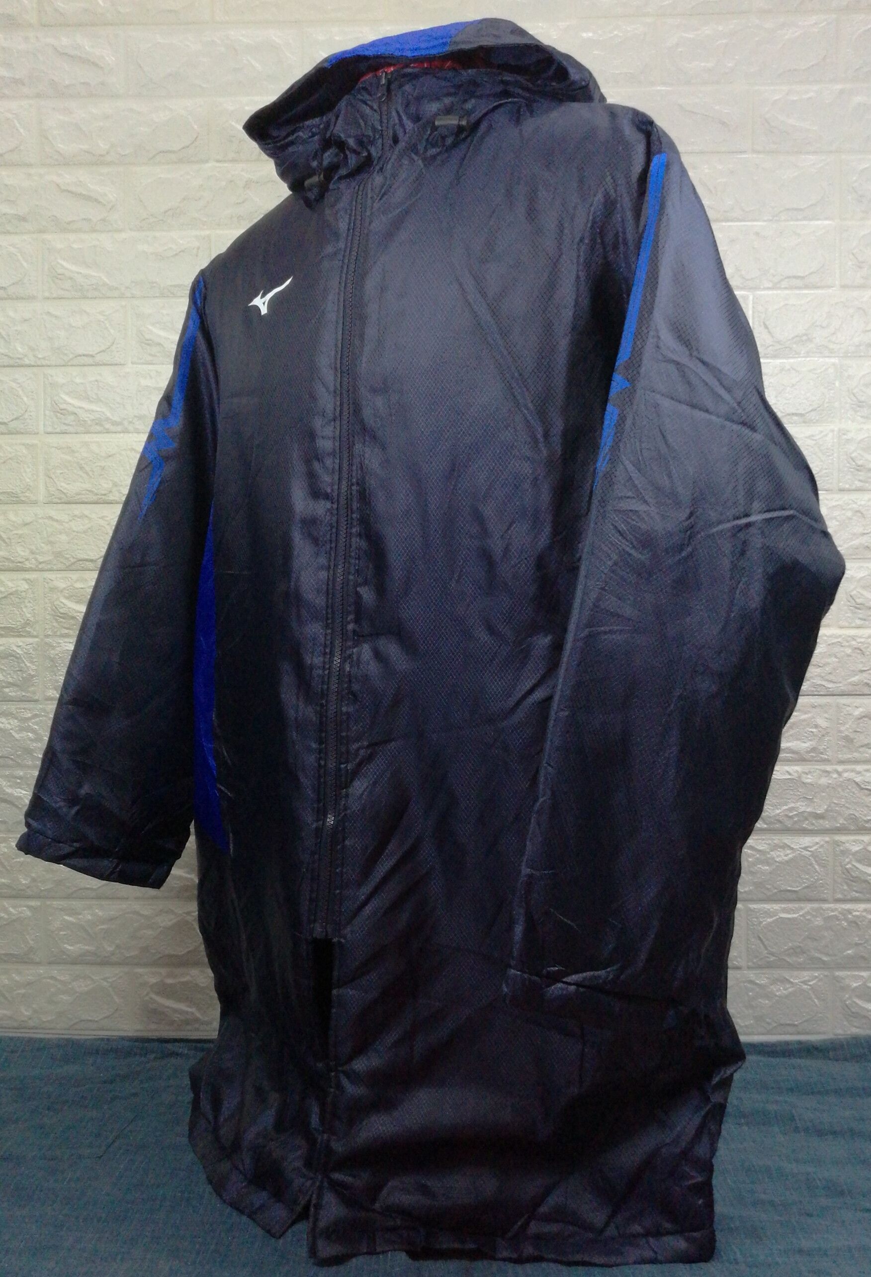 Mizuno Vintage MIZUNO Hoodie Long Jacket Size US XXL / EU 58 / 5 - 3 Thumbnail