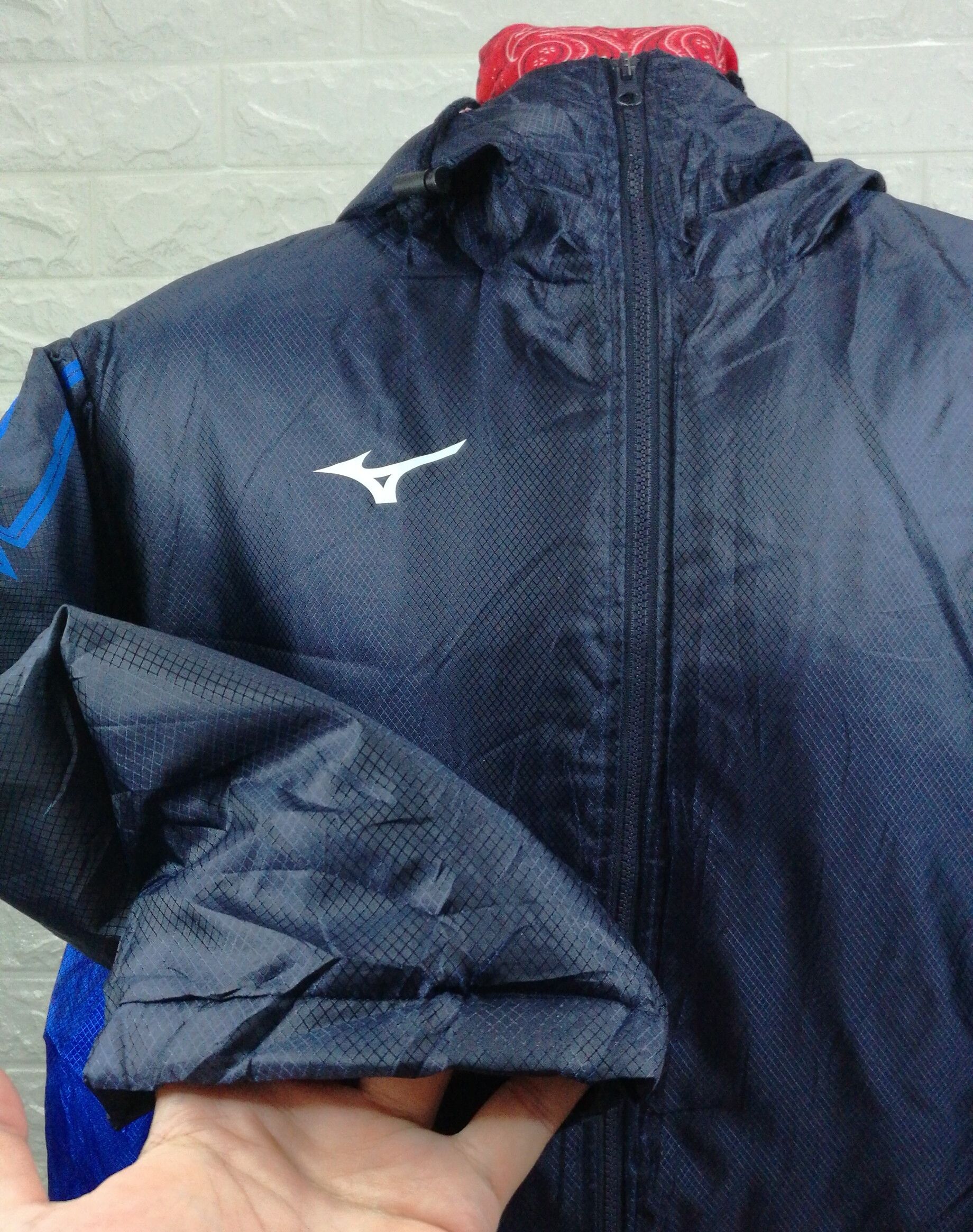 Mizuno Vintage MIZUNO Hoodie Long Jacket Size US XXL / EU 58 / 5 - 8 Thumbnail