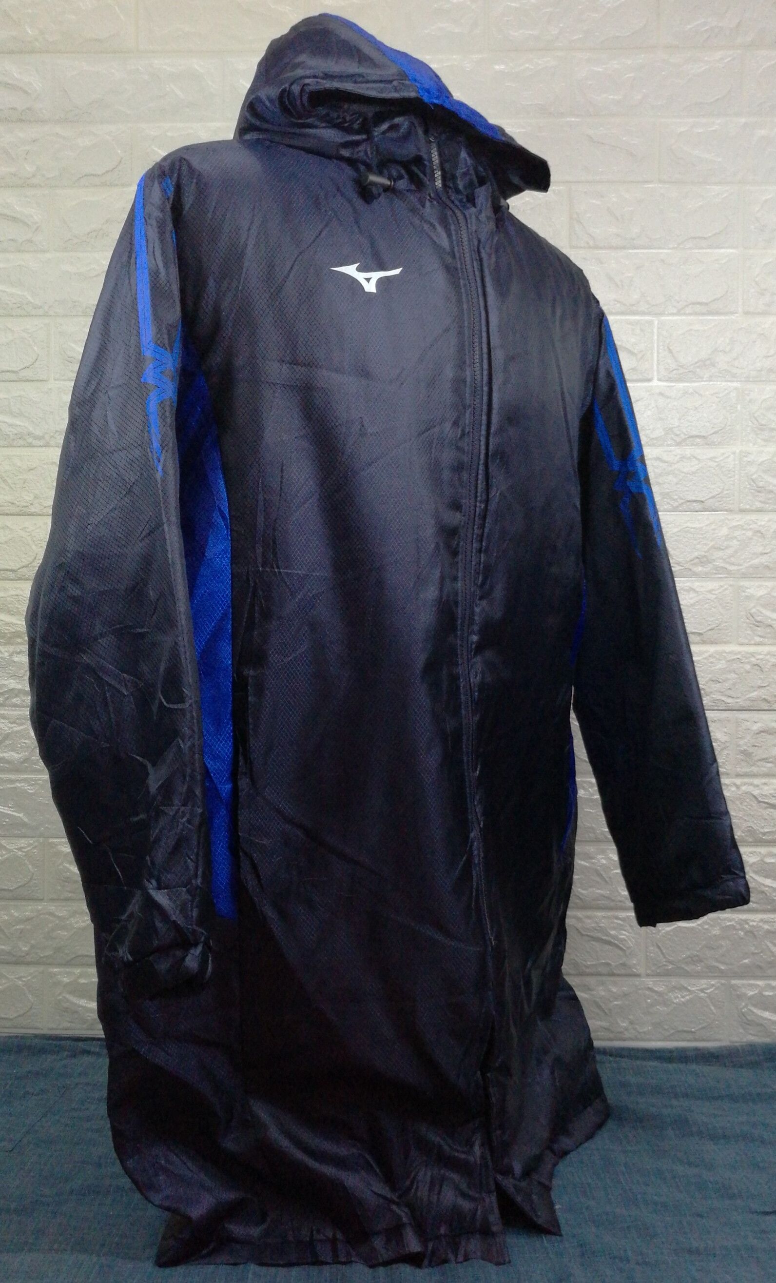 Mizuno Vintage MIZUNO Hoodie Long Jacket Size US XXL / EU 58 / 5 - 2 Thumbnail