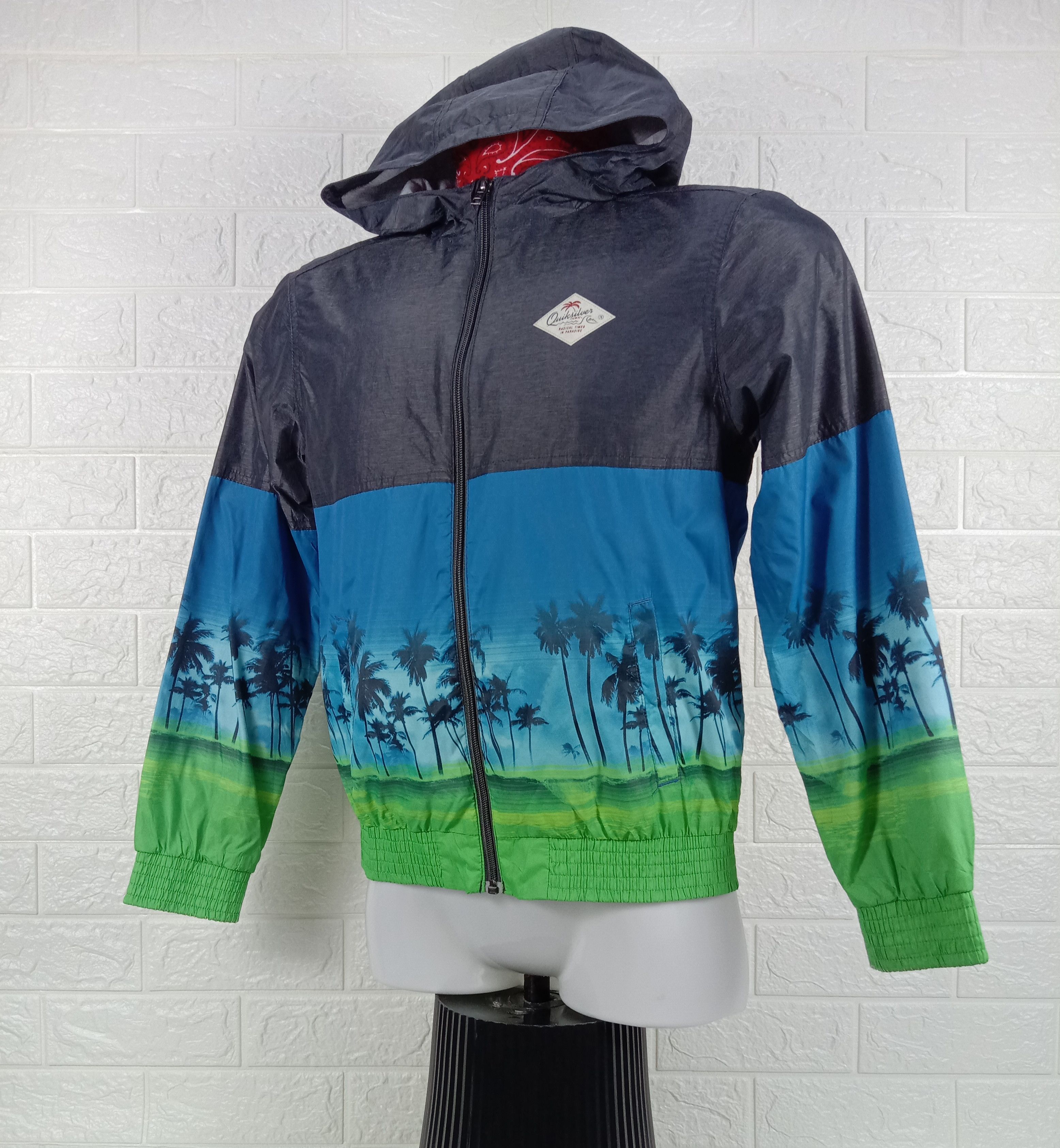 Quiksilver Quiksilver Beach Panoramic Design Hoodie Jacket Size US S / EU 44-46 / 1 - 3 Thumbnail