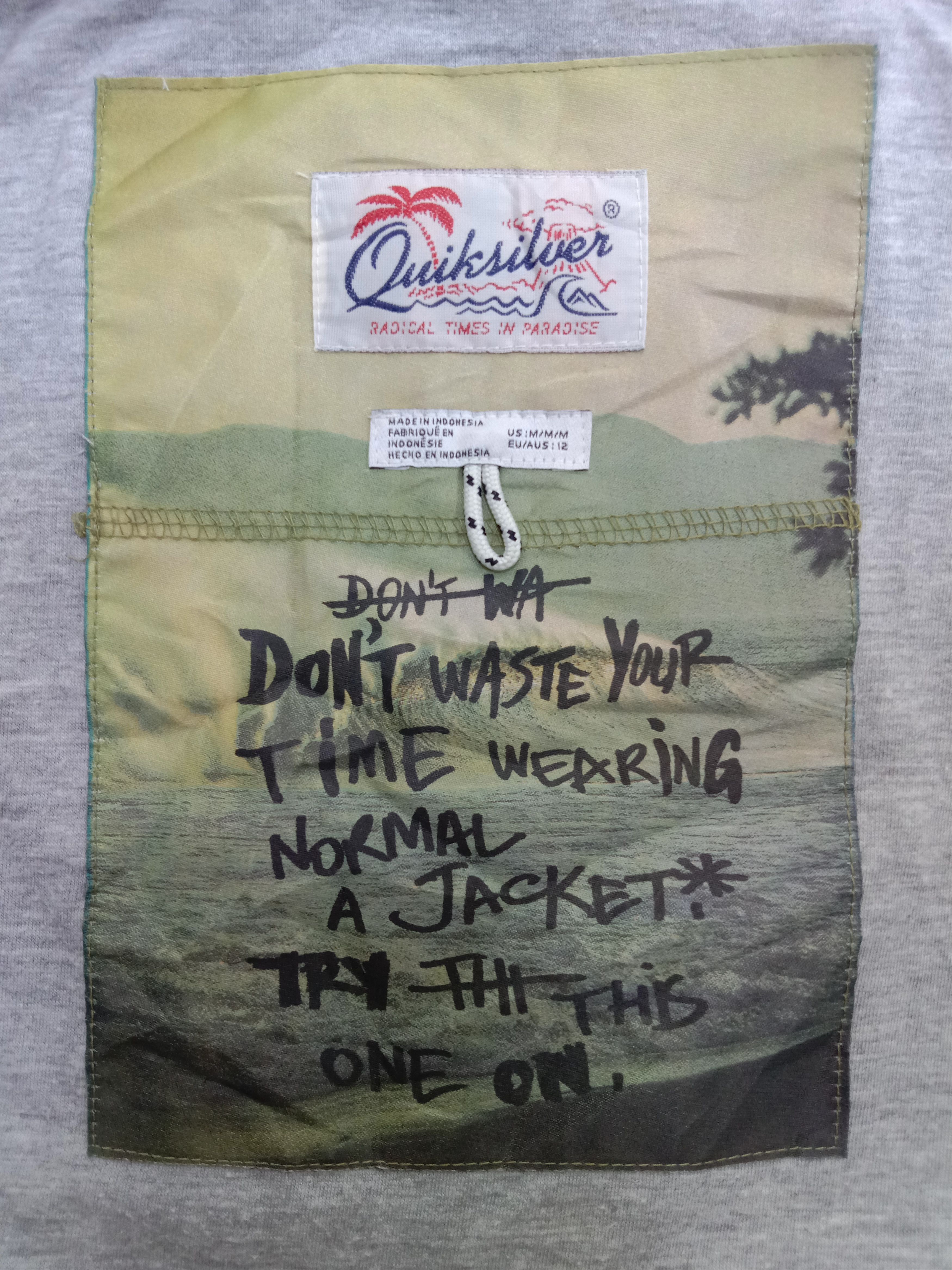 Quiksilver Quiksilver Beach Panoramic Design Hoodie Jacket Size US S / EU 44-46 / 1 - 11 Thumbnail