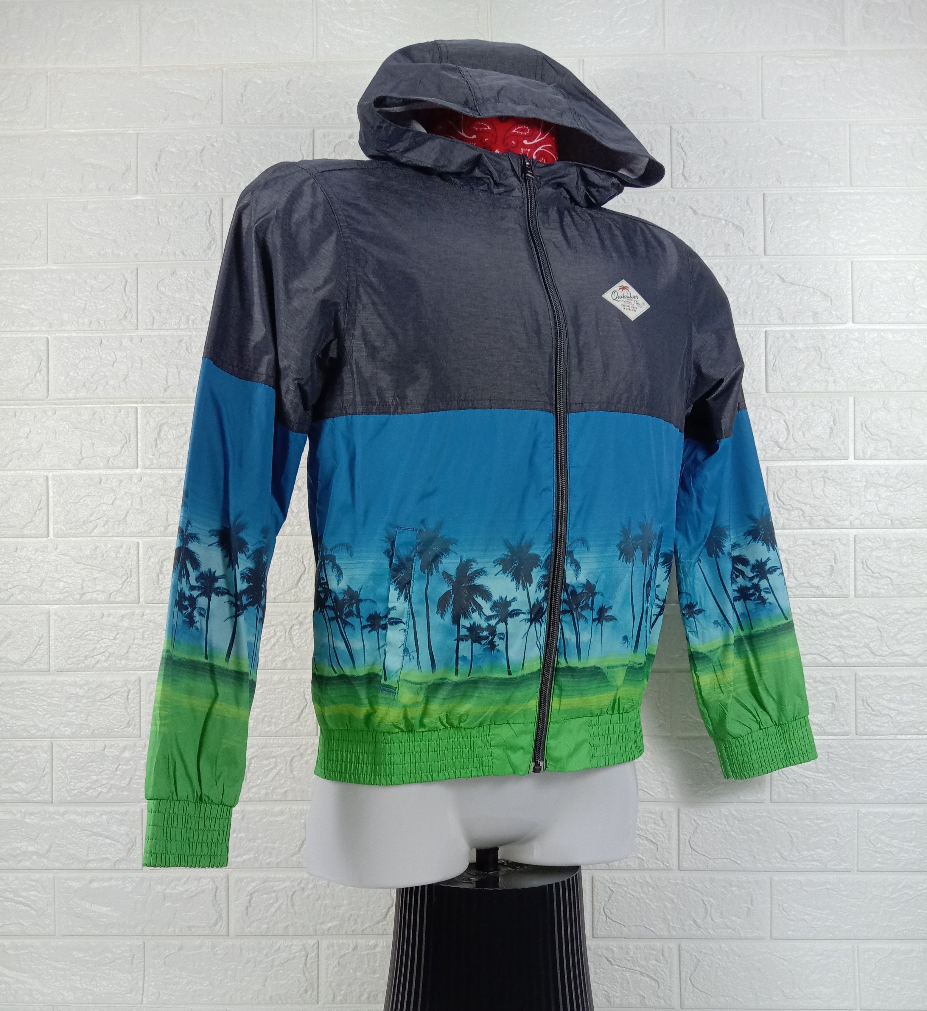 Quiksilver Quiksilver Beach Panoramic Design Hoodie Jacket Size US S / EU 44-46 / 1 - 2 Thumbnail