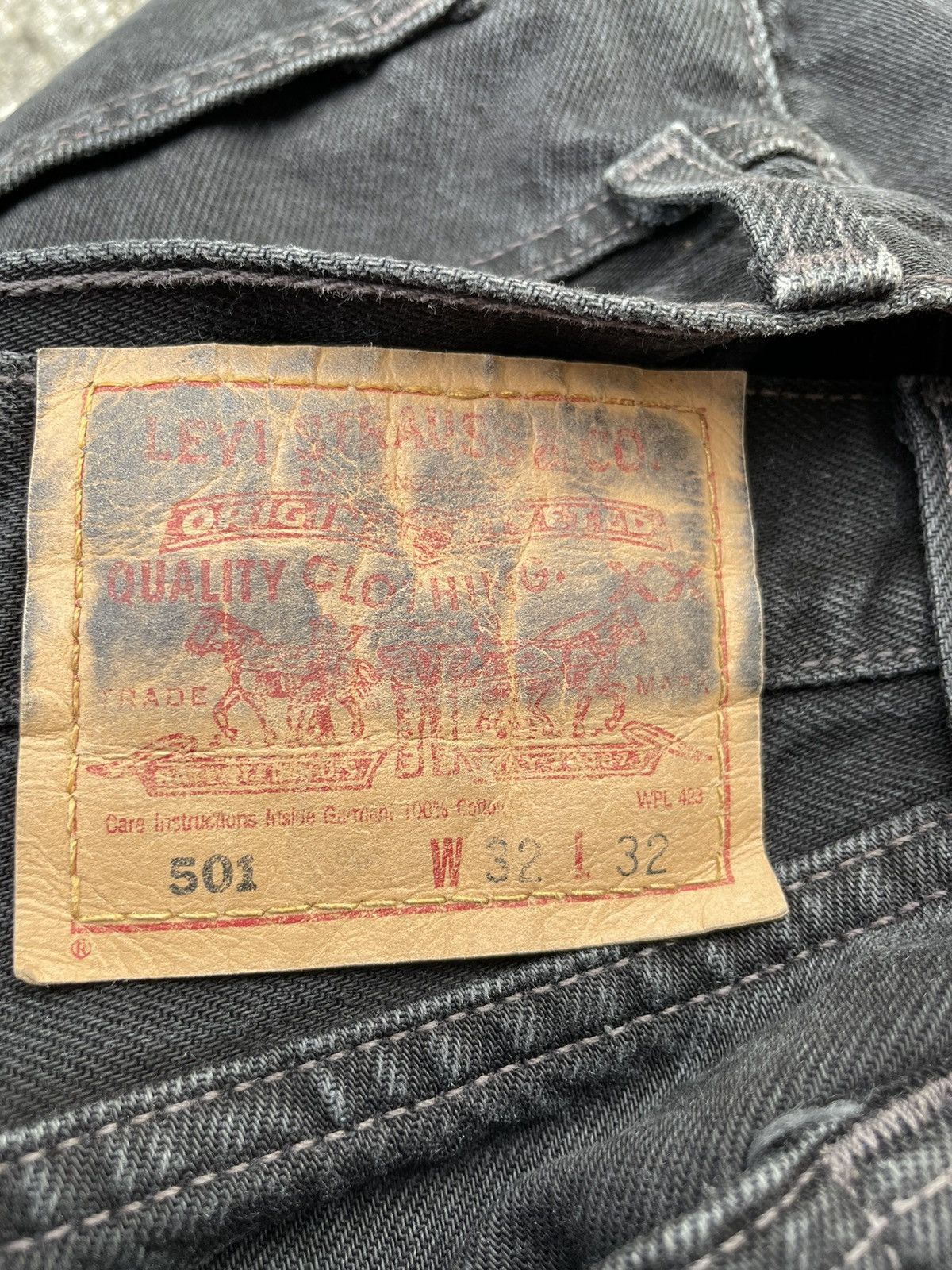 Levi's × Levi's Vintage Clothing × Vintage Vintage 90s Levi’s 501 Jeans Size US 32 / EU 48 - 21 Thumbnail