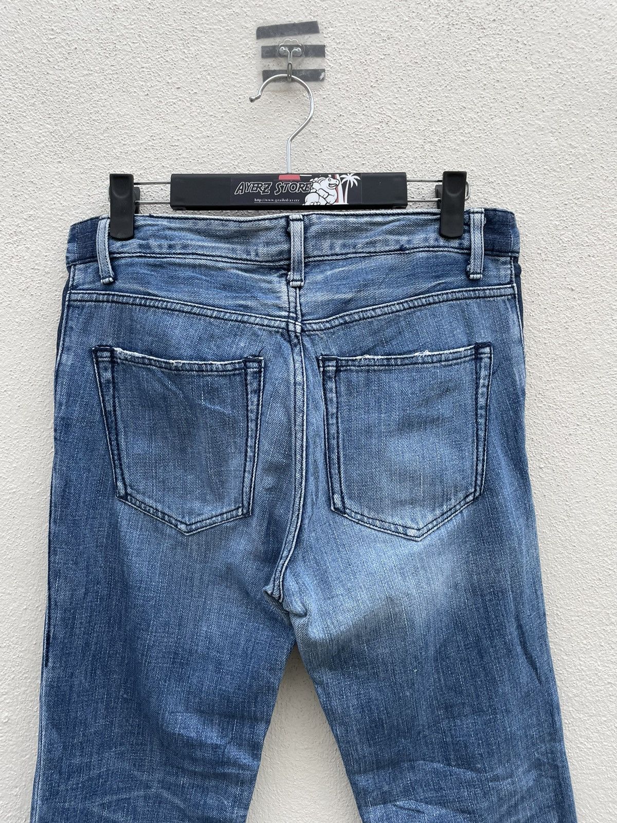 CABANE de ZUCCa Zucca Distressed Denim Jeans Made In Japan Size US 30 / EU 46 - 12 Thumbnail