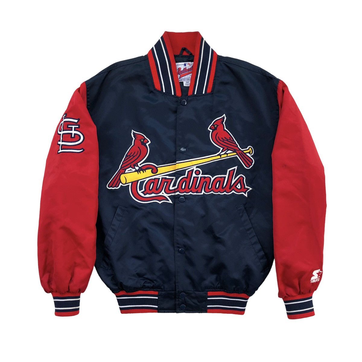Starter Vintage Starter ST. Louis Cardinals Baseball Varsity Jacket Size US M / EU 48-50 / 2 - 7 Thumbnail