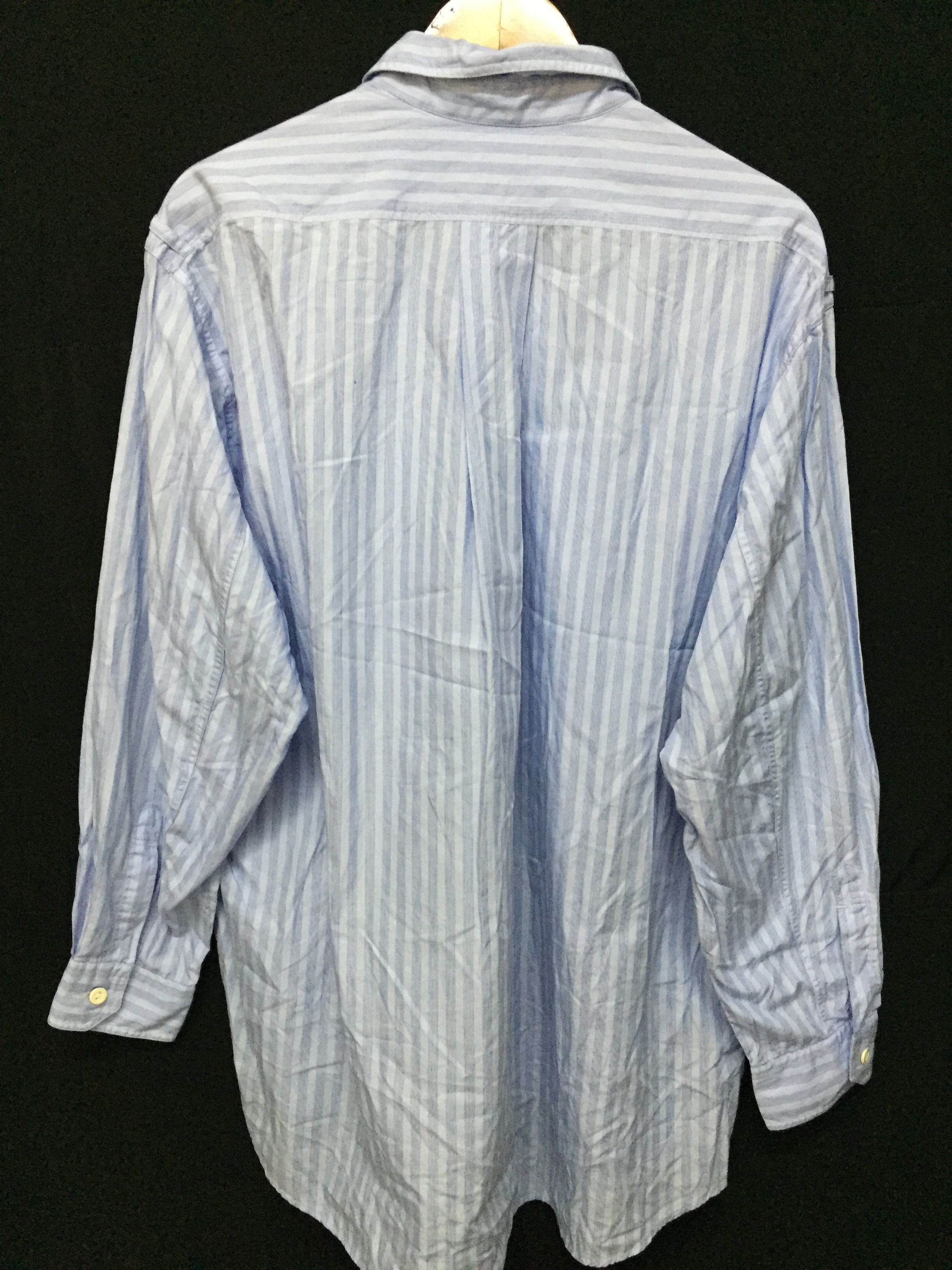 Nigel Cabourn 90's Nigel Cabourn Blue stripe Size US XL / EU 56 / 4 - 8 Thumbnail