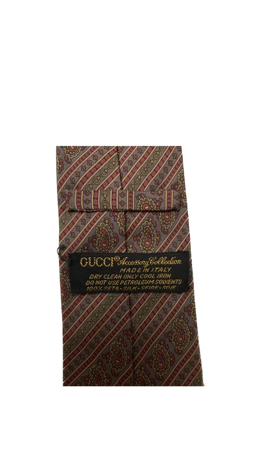 Gucci × Vintage Vintage GUCCI tie👔 Size ONE SIZE - 6 Thumbnail