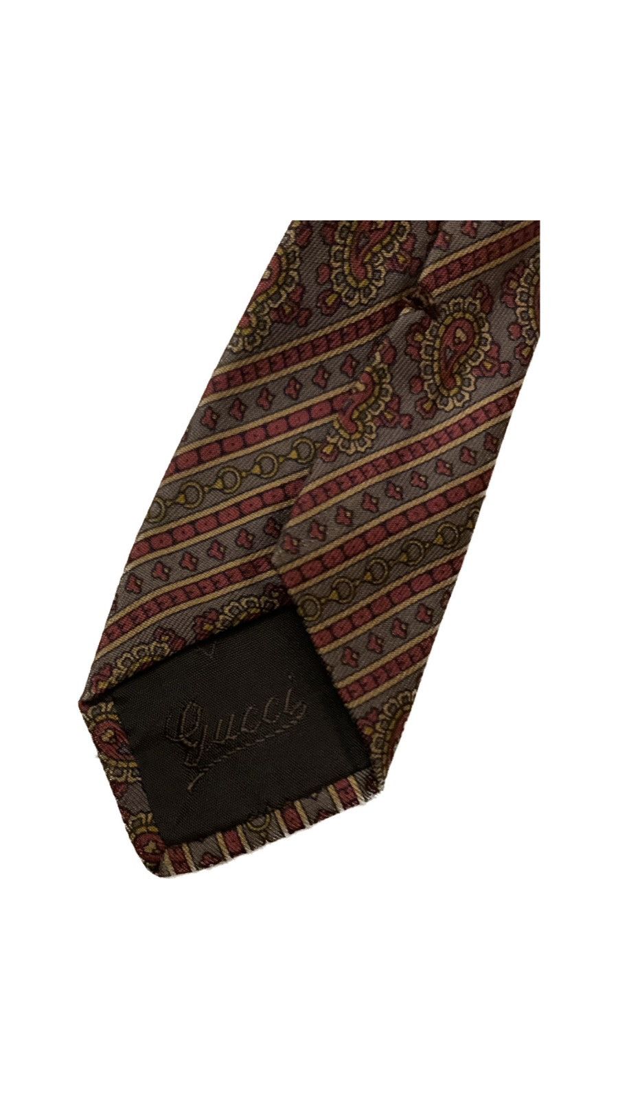 Gucci × Vintage Vintage GUCCI tie👔 Size ONE SIZE - 3 Thumbnail