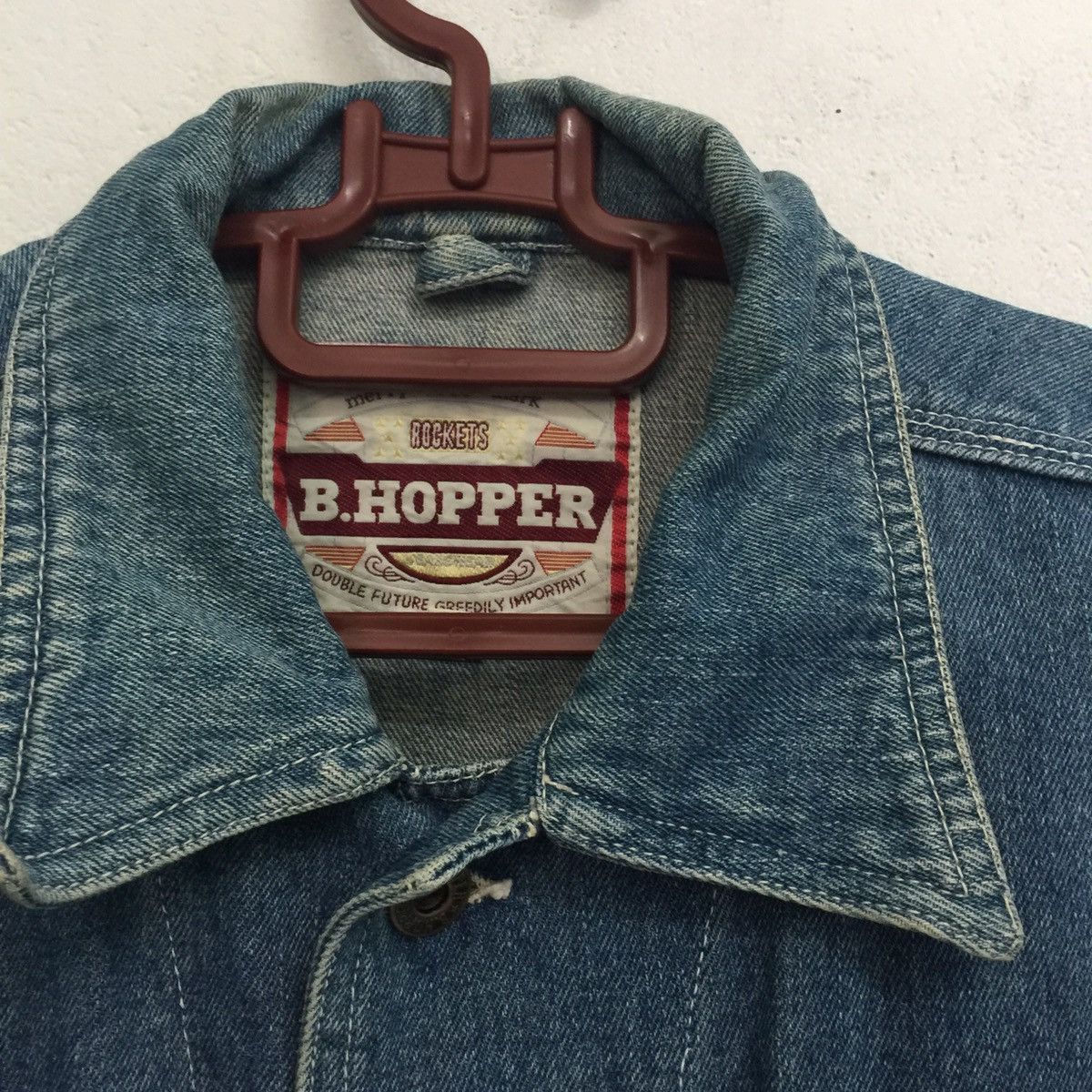 Other Rare design B.hopper denim jacket Size US L / EU 52-54 / 3 - 10 Thumbnail