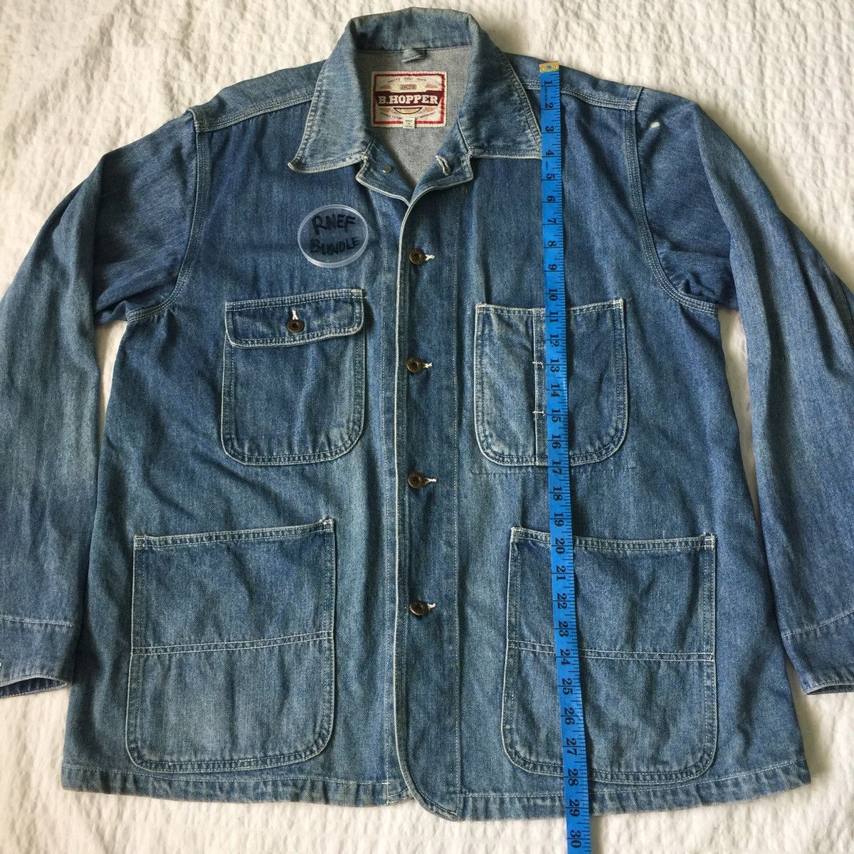 Other Rare design B.hopper denim jacket Size US L / EU 52-54 / 3 - 15 Thumbnail