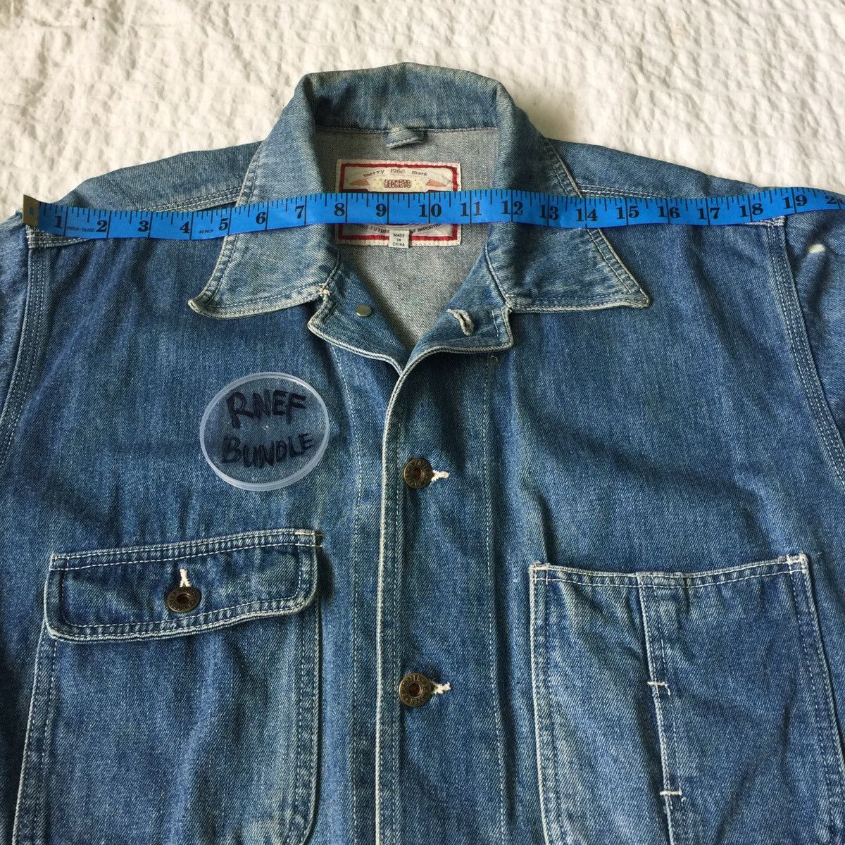 Other Rare design B.hopper denim jacket Size US L / EU 52-54 / 3 - 13 Thumbnail
