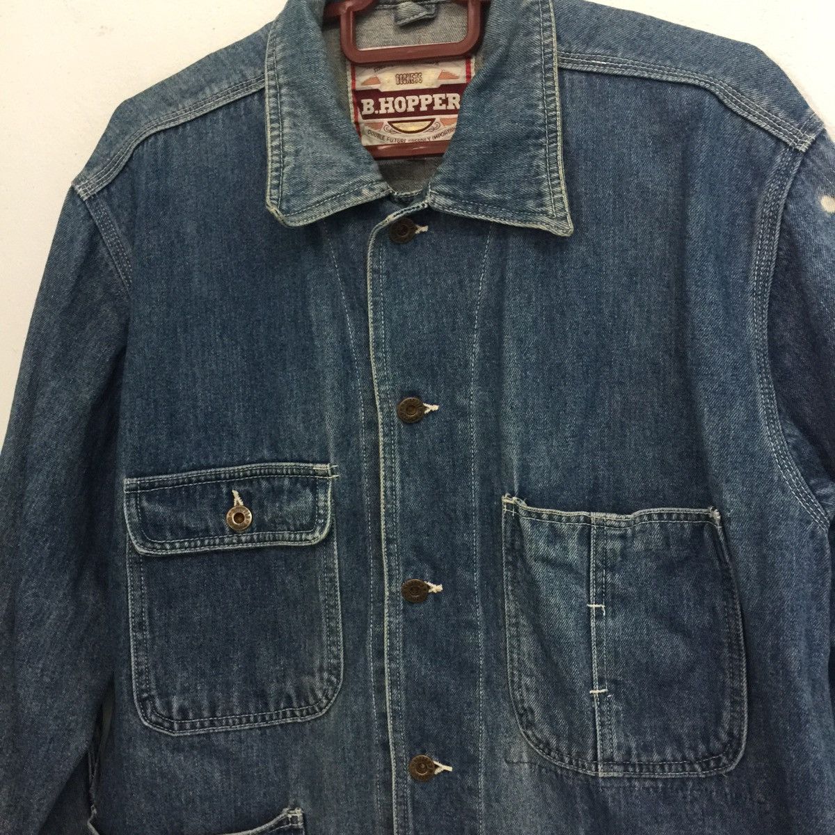Other Rare design B.hopper denim jacket Size US L / EU 52-54 / 3 - 9 Thumbnail