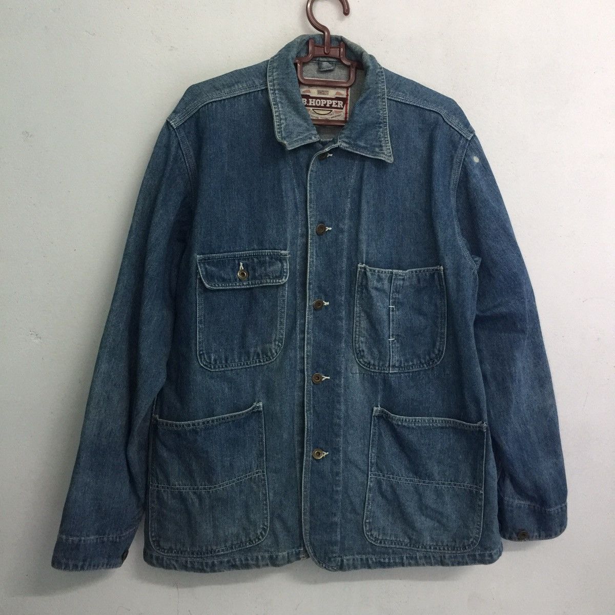 Other Rare design B.hopper denim jacket Size US L / EU 52-54 / 3 - 3 Thumbnail
