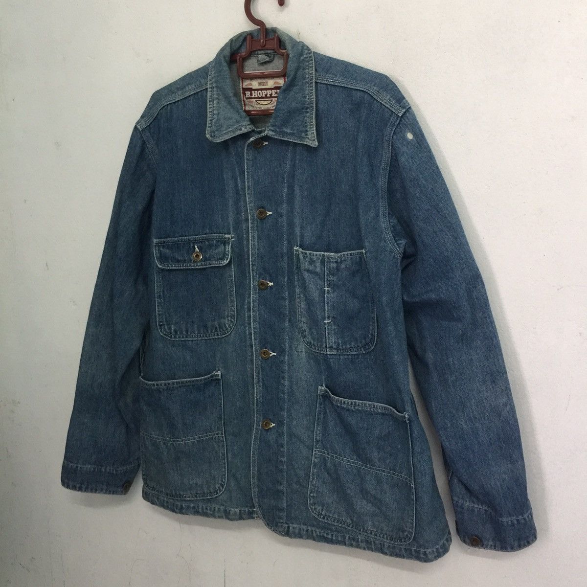 Other Rare design B.hopper denim jacket Size US L / EU 52-54 / 3 - 2 Thumbnail