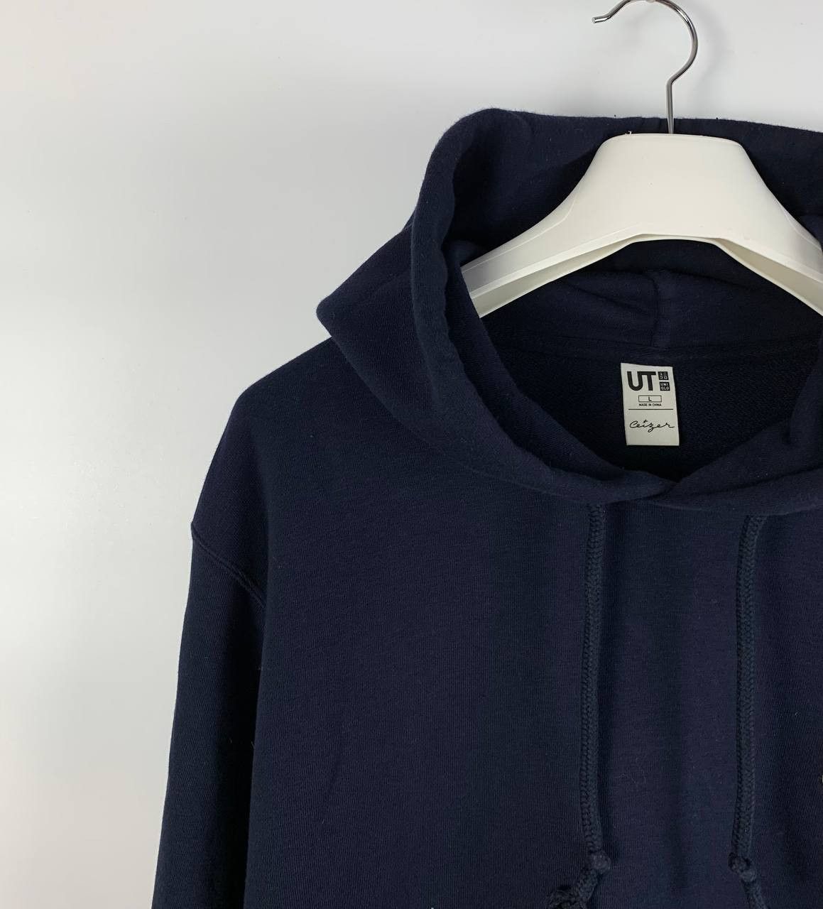 Uniqlo Uniqlo hoodie cotton blue L Size US L / EU 52-54 / 3 - 2 Thumbnail