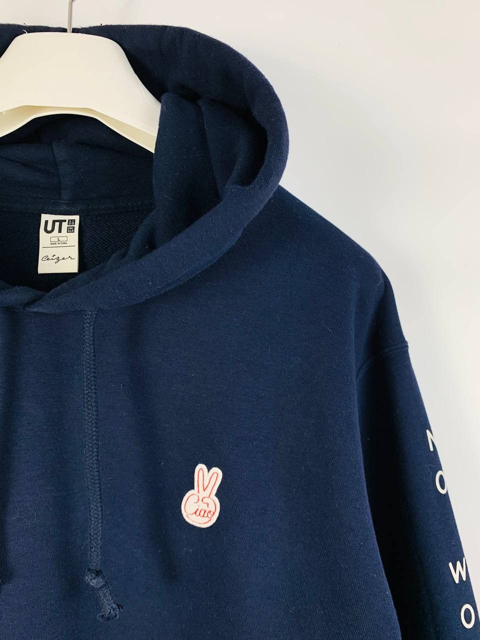 Uniqlo Uniqlo hoodie cotton blue L Size US L / EU 52-54 / 3 - 6 Thumbnail
