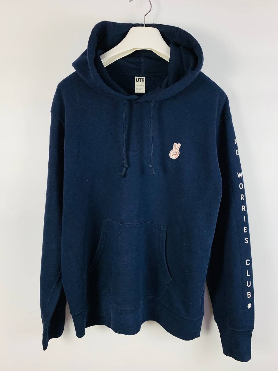 Uniqlo Uniqlo hoodie cotton blue L Size US L / EU 52-54 / 3 - 1 Thumbnail