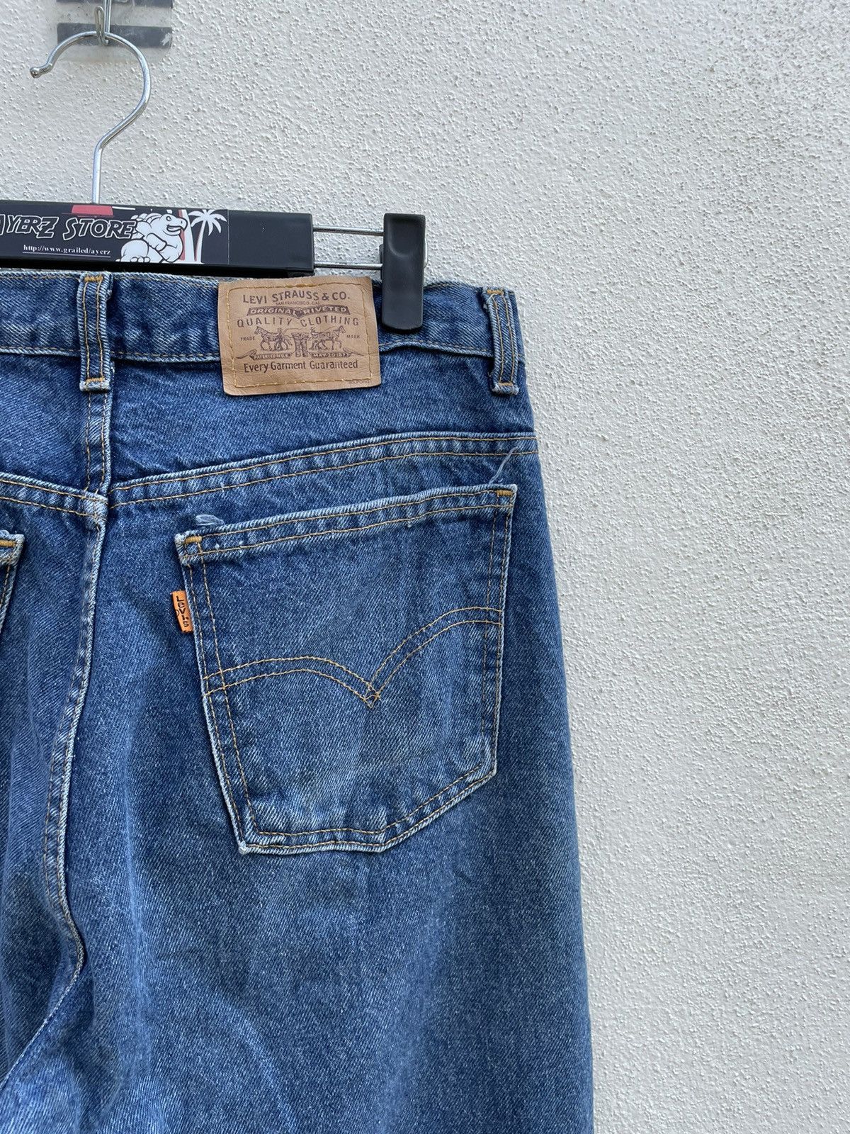 Levi's × Vintage Vintage Levis Orange Tag Jeans Size US 32 / EU 48 - 13 Thumbnail