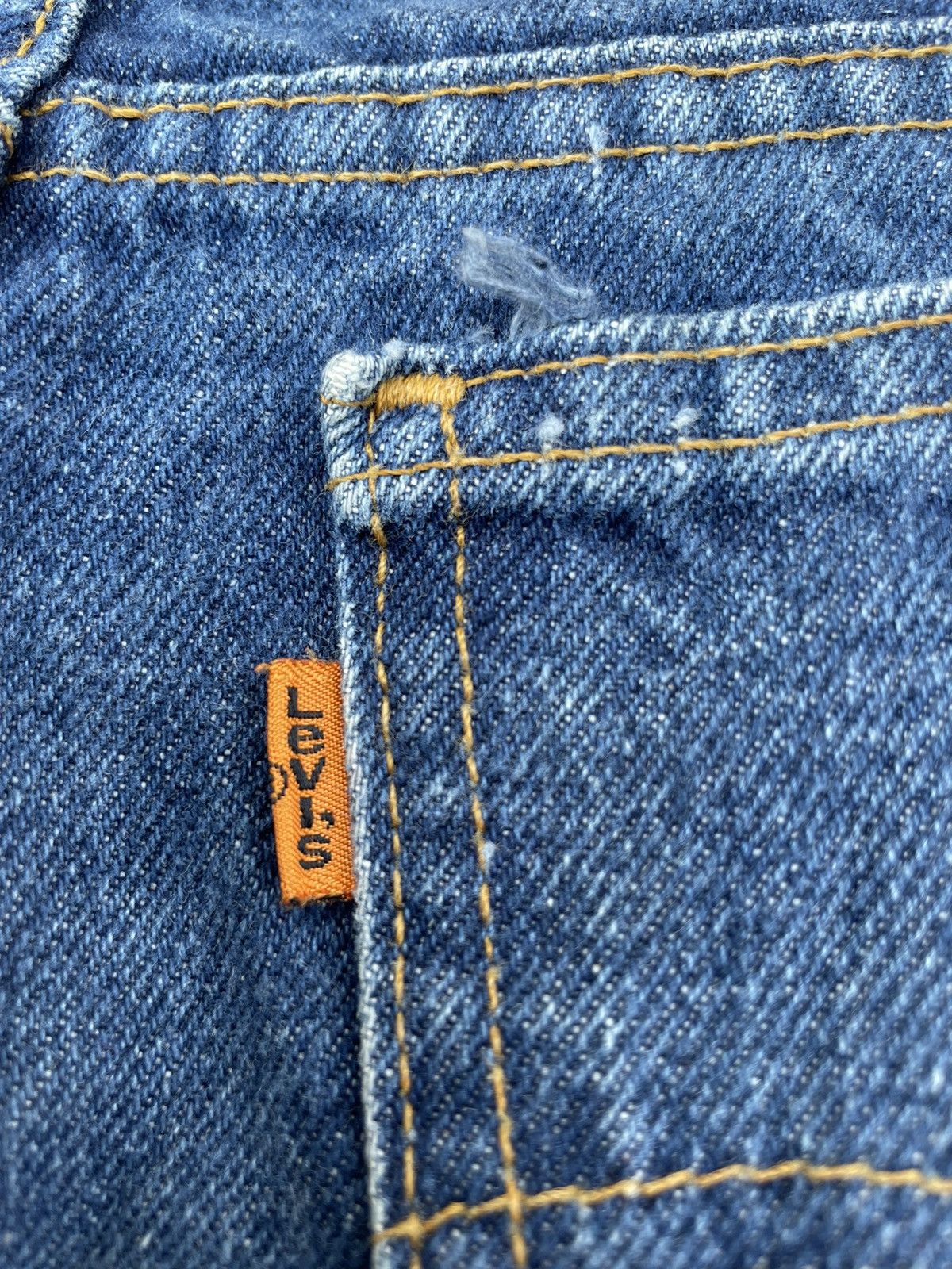 Levi's × Vintage Vintage Levis Orange Tag Jeans Size US 32 / EU 48 - 16 Thumbnail