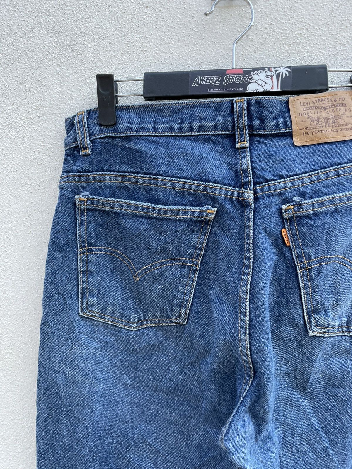 Levi's × Vintage Vintage Levis Orange Tag Jeans Size US 32 / EU 48 - 10 Thumbnail
