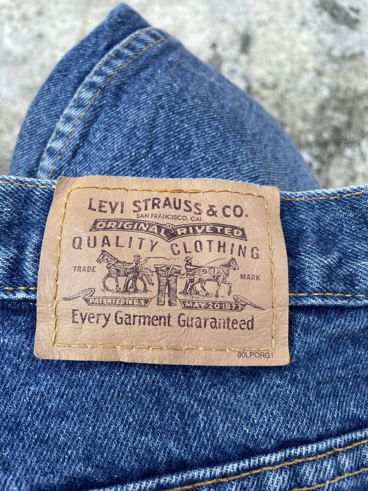 Levi's × Vintage Vintage Levis Orange Tag Jeans Size US 32 / EU 48 - 17 Thumbnail