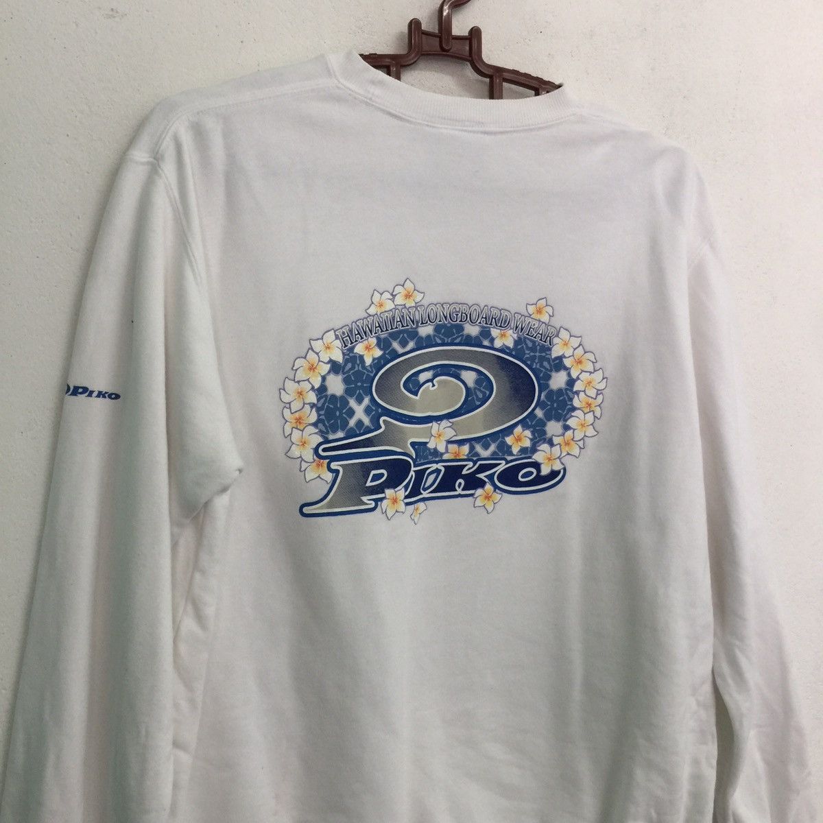 Other Piko Hawaiian Longboard Wear Big logo White Sweatshirt Size US M / EU 48-50 / 2 - 10 Thumbnail