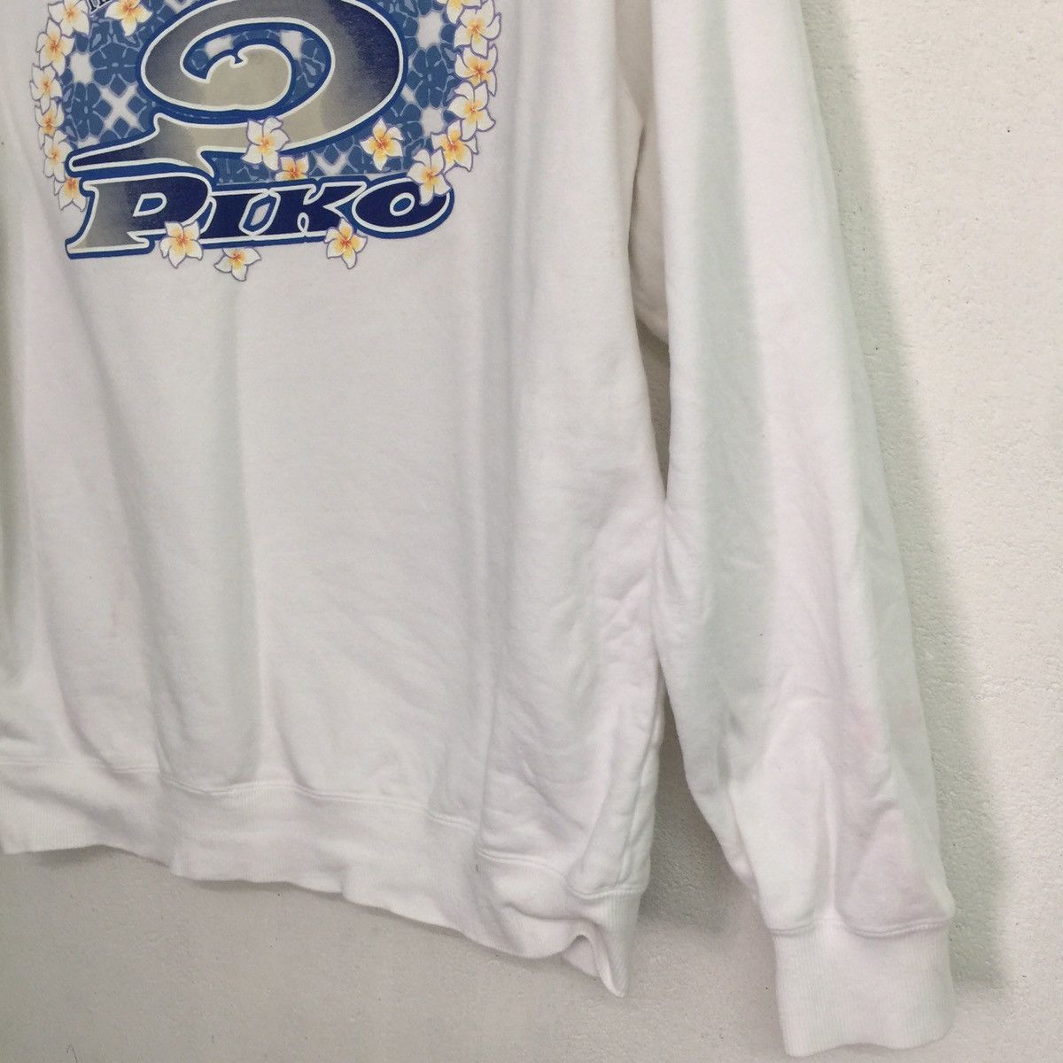 Other Piko Hawaiian Longboard Wear Big logo White Sweatshirt Size US M / EU 48-50 / 2 - 8 Thumbnail