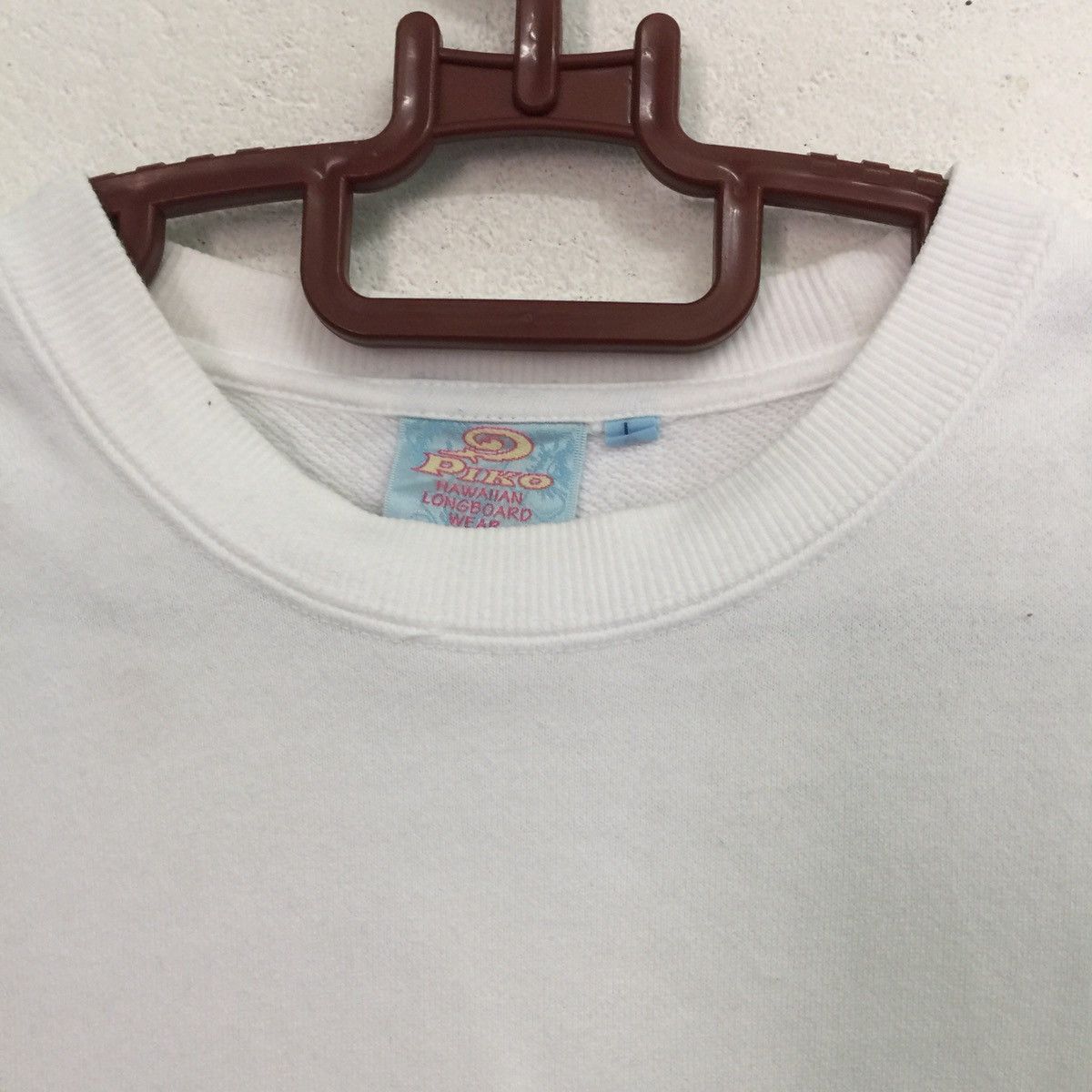 Other Piko Hawaiian Longboard Wear Big logo White Sweatshirt Size US M / EU 48-50 / 2 - 6 Thumbnail