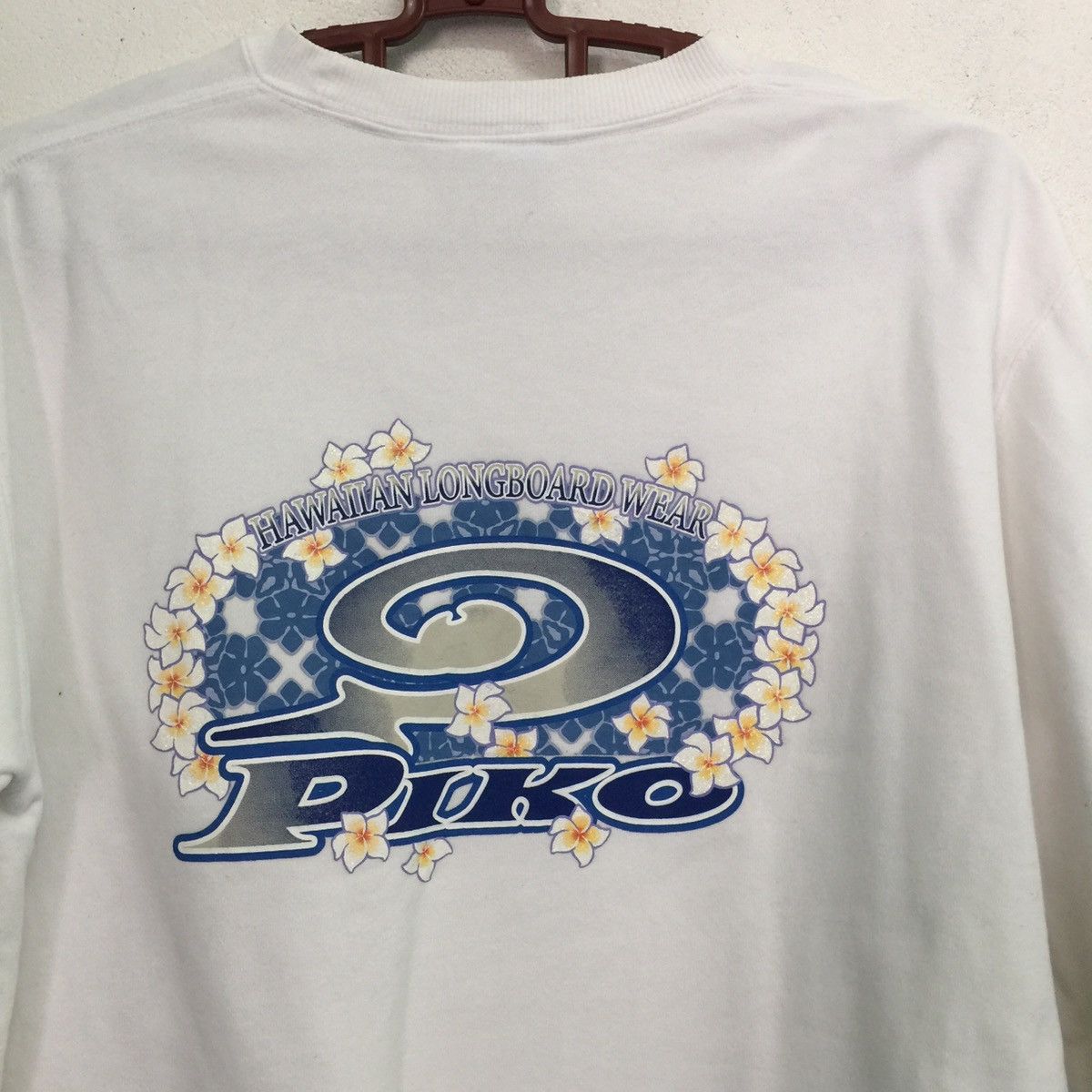 Other Piko Hawaiian Longboard Wear Big logo White Sweatshirt Size US M / EU 48-50 / 2 - 7 Thumbnail