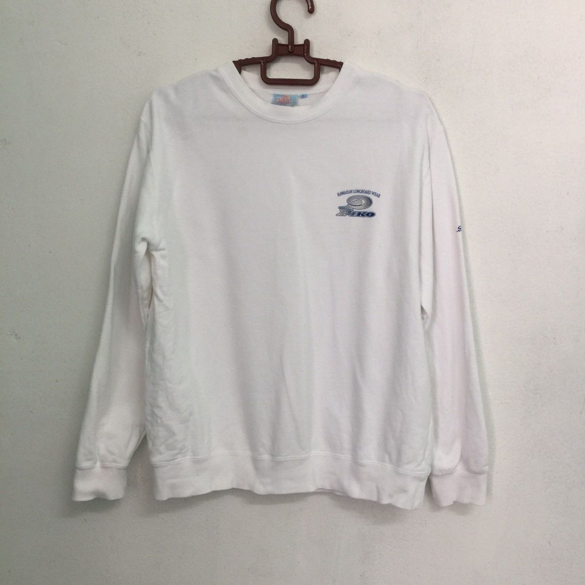 Other Piko Hawaiian Longboard Wear Big logo White Sweatshirt Size US M / EU 48-50 / 2 - 2 Thumbnail