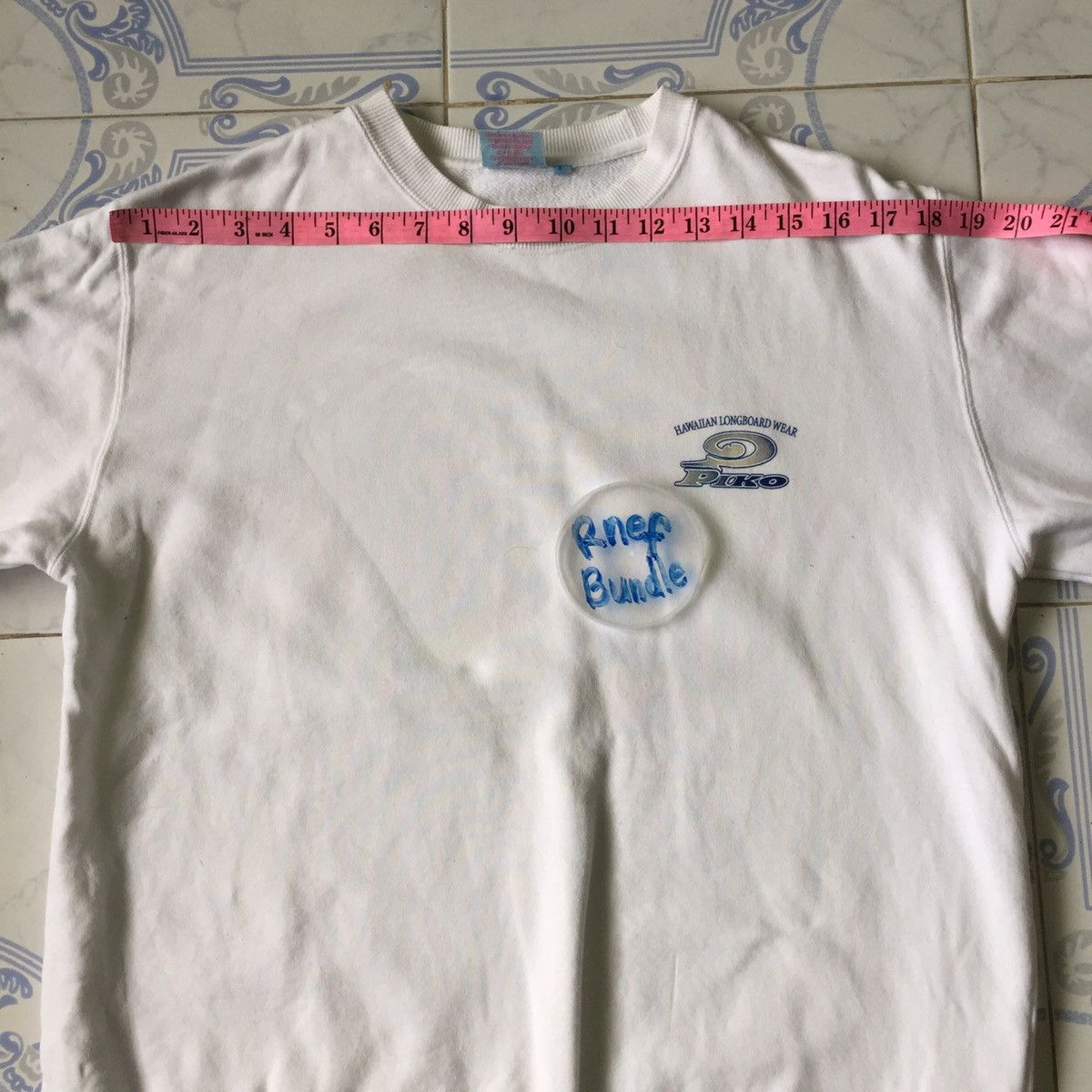 Other Piko Hawaiian Longboard Wear Big logo White Sweatshirt Size US M / EU 48-50 / 2 - 12 Thumbnail