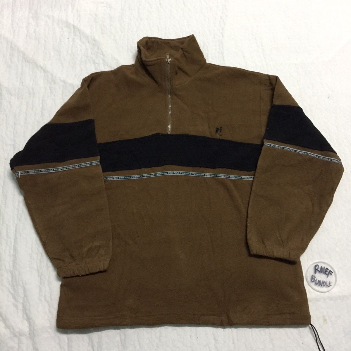 Japanese Brand Twin polo sweatshirt Size US L / EU 52-54 / 3 - 14 Thumbnail