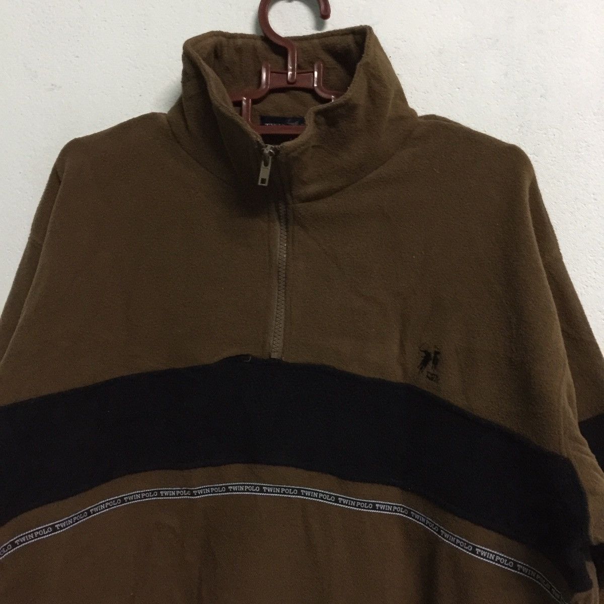 Japanese Brand Twin polo sweatshirt Size US L / EU 52-54 / 3 - 4 Thumbnail