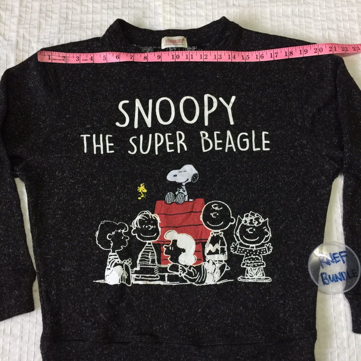 Peanuts vintage sweatshirt snoopy peanut big logo embroidered Size US M / EU 48-50 / 2 - 15 Thumbnail